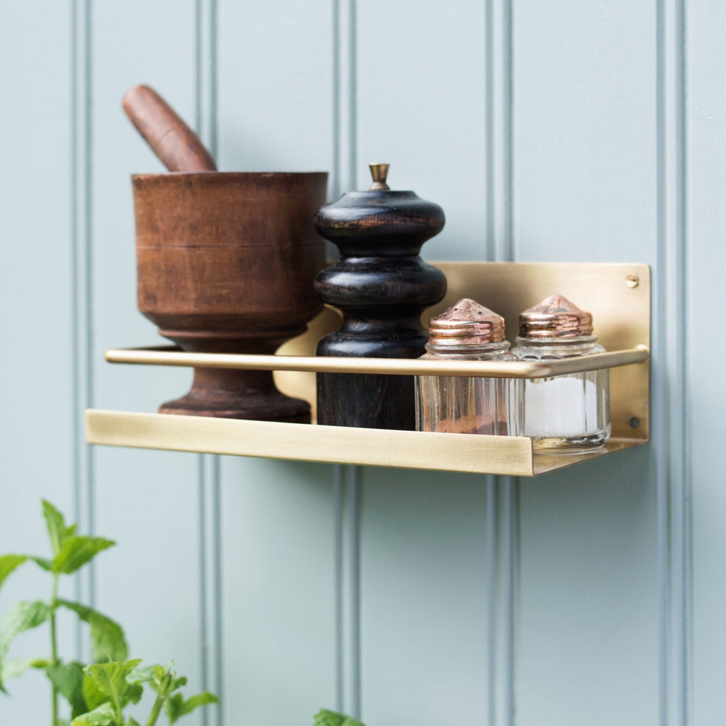 June Brass Shelf
