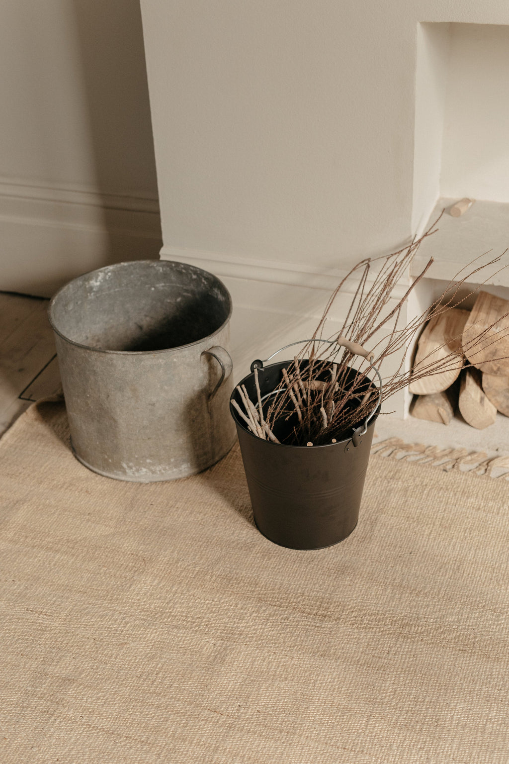June Enamel Bucket - Set of 2
