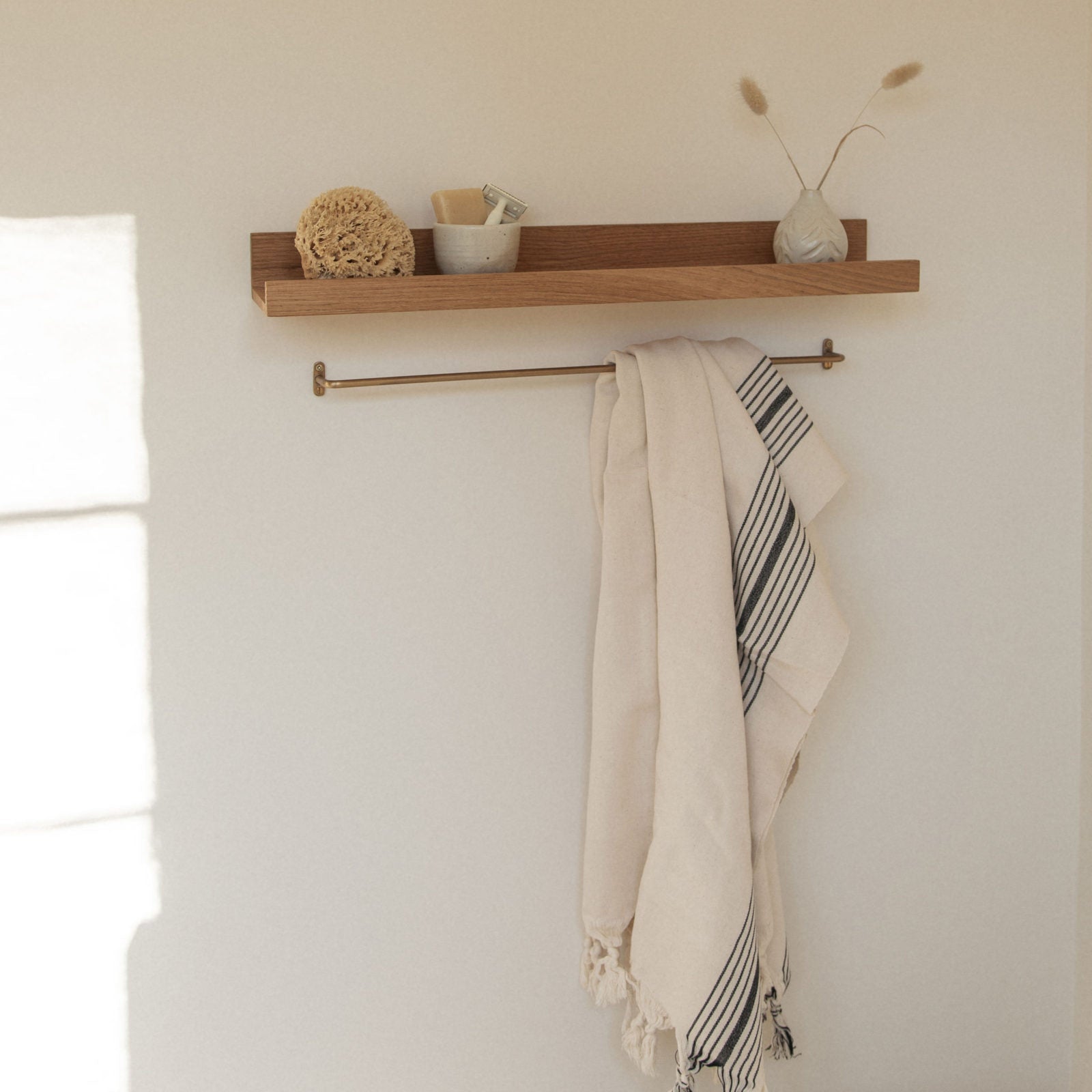 June Brass Towel Bar - Three Sizes