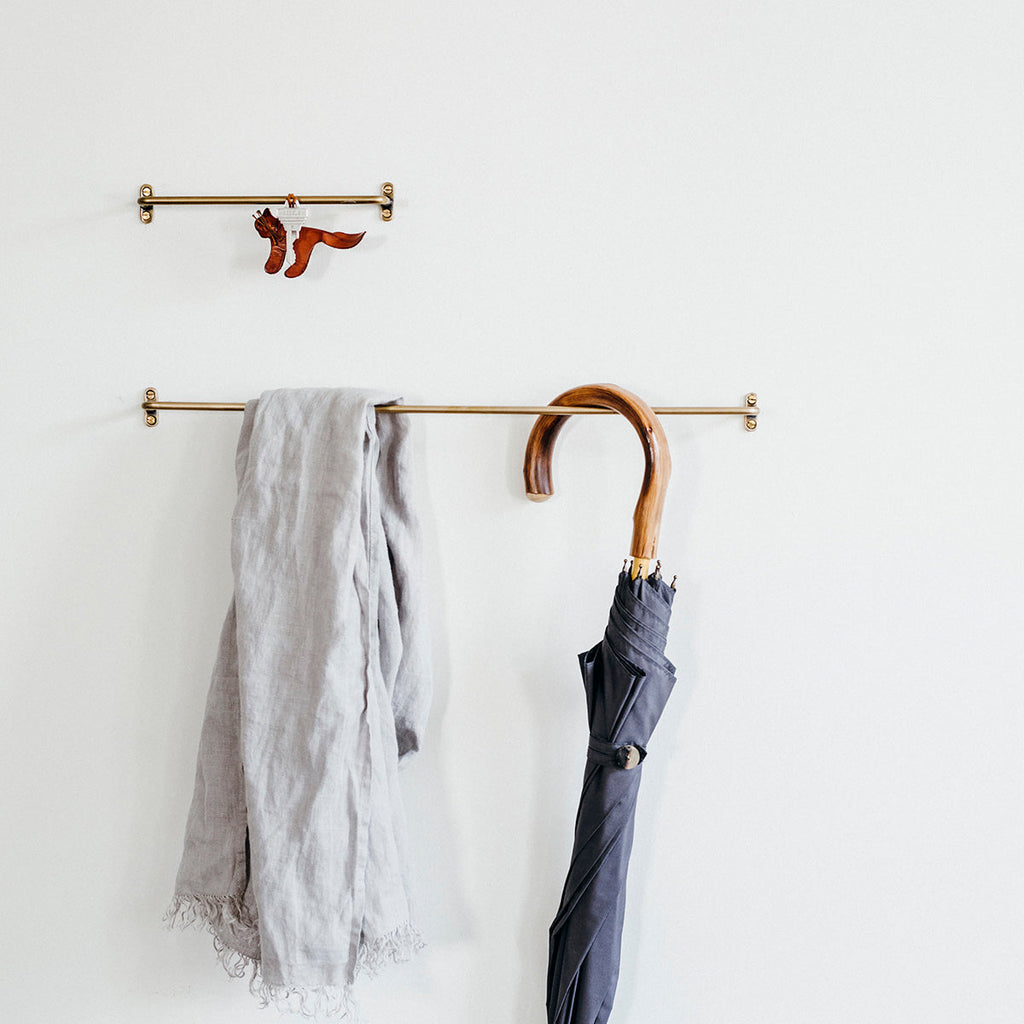 June Brass Towel Bar - Three Sizes