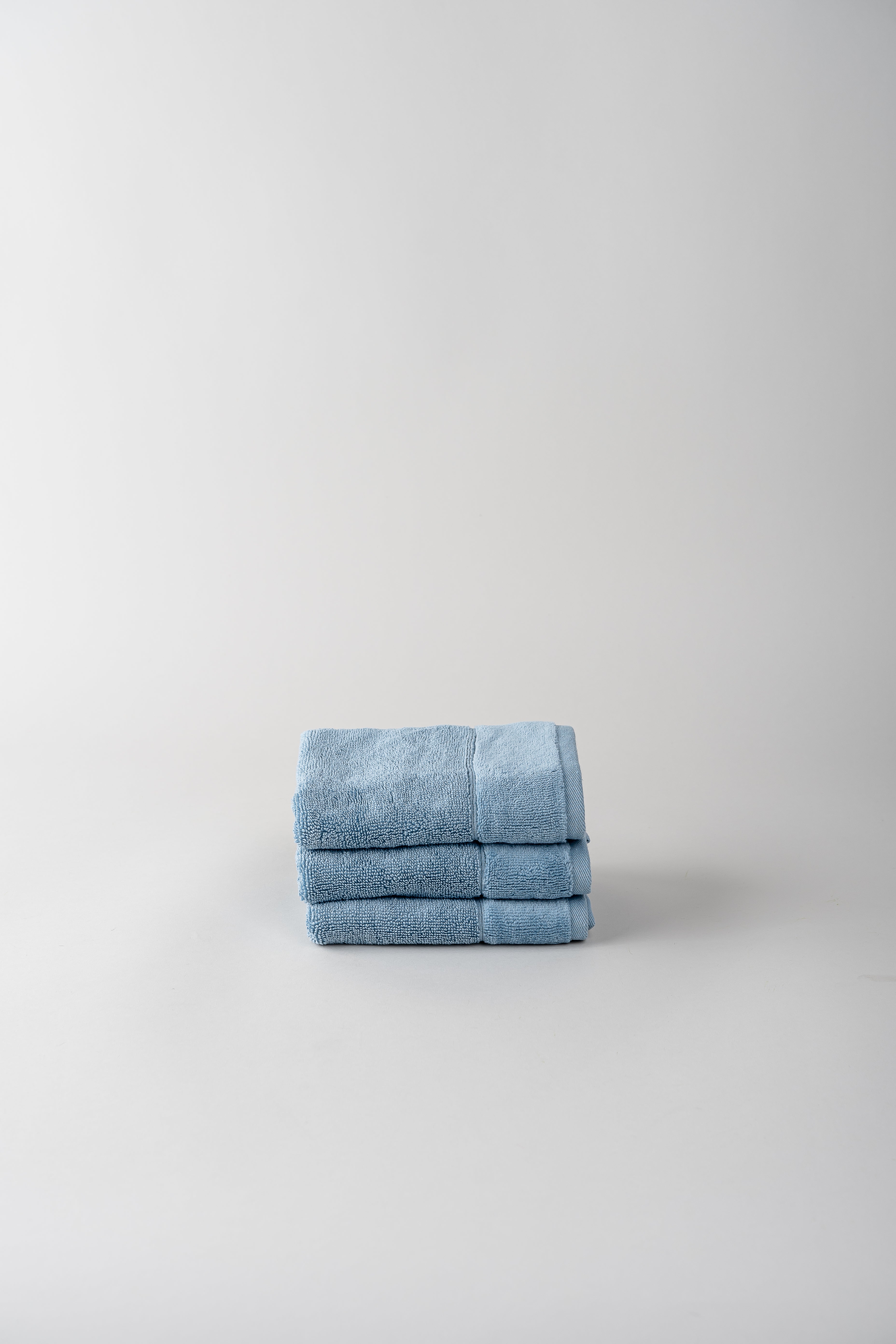 June Aegean Cotton Towels - Indigo