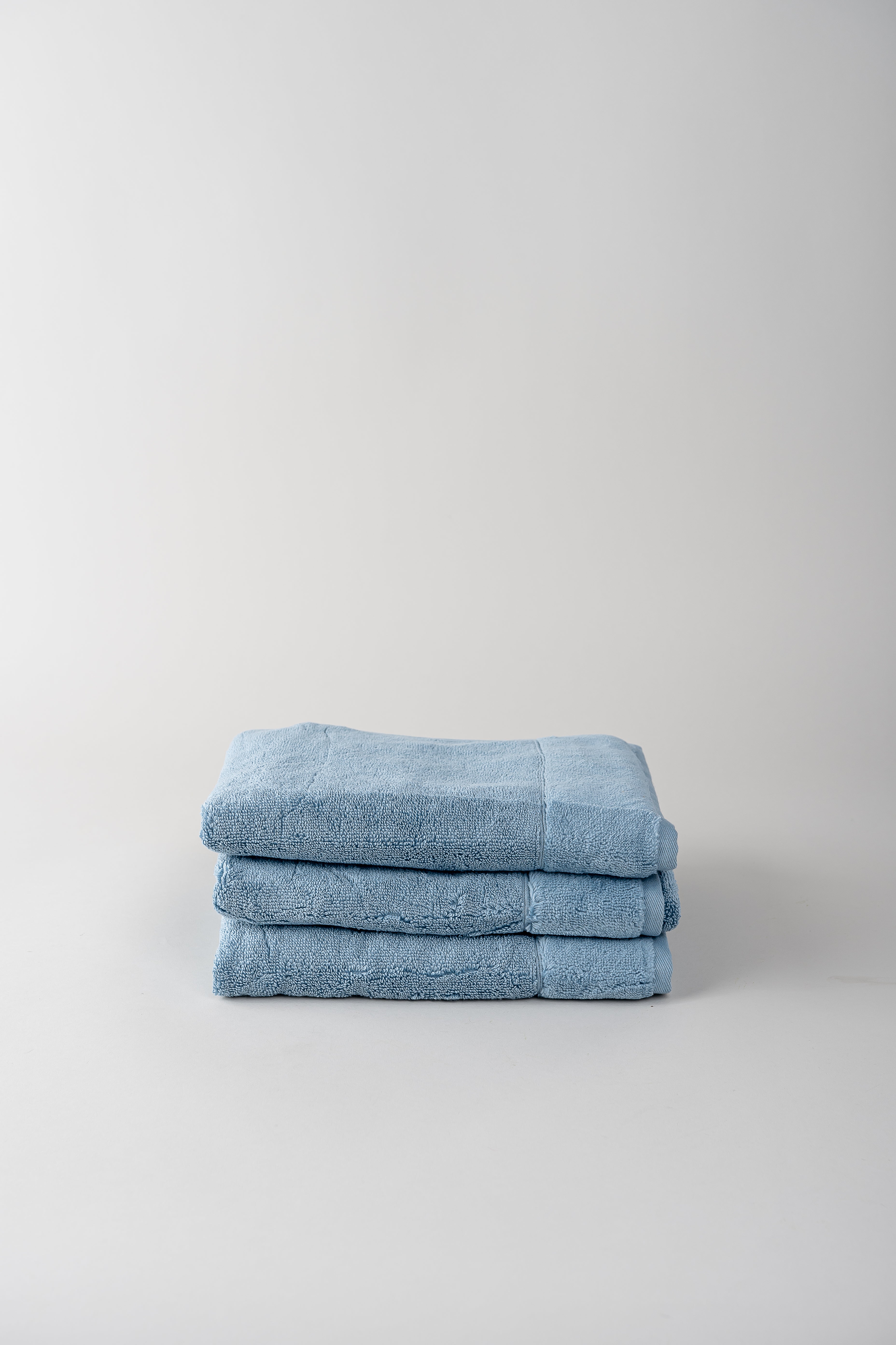June Aegean Cotton Towels - Indigo