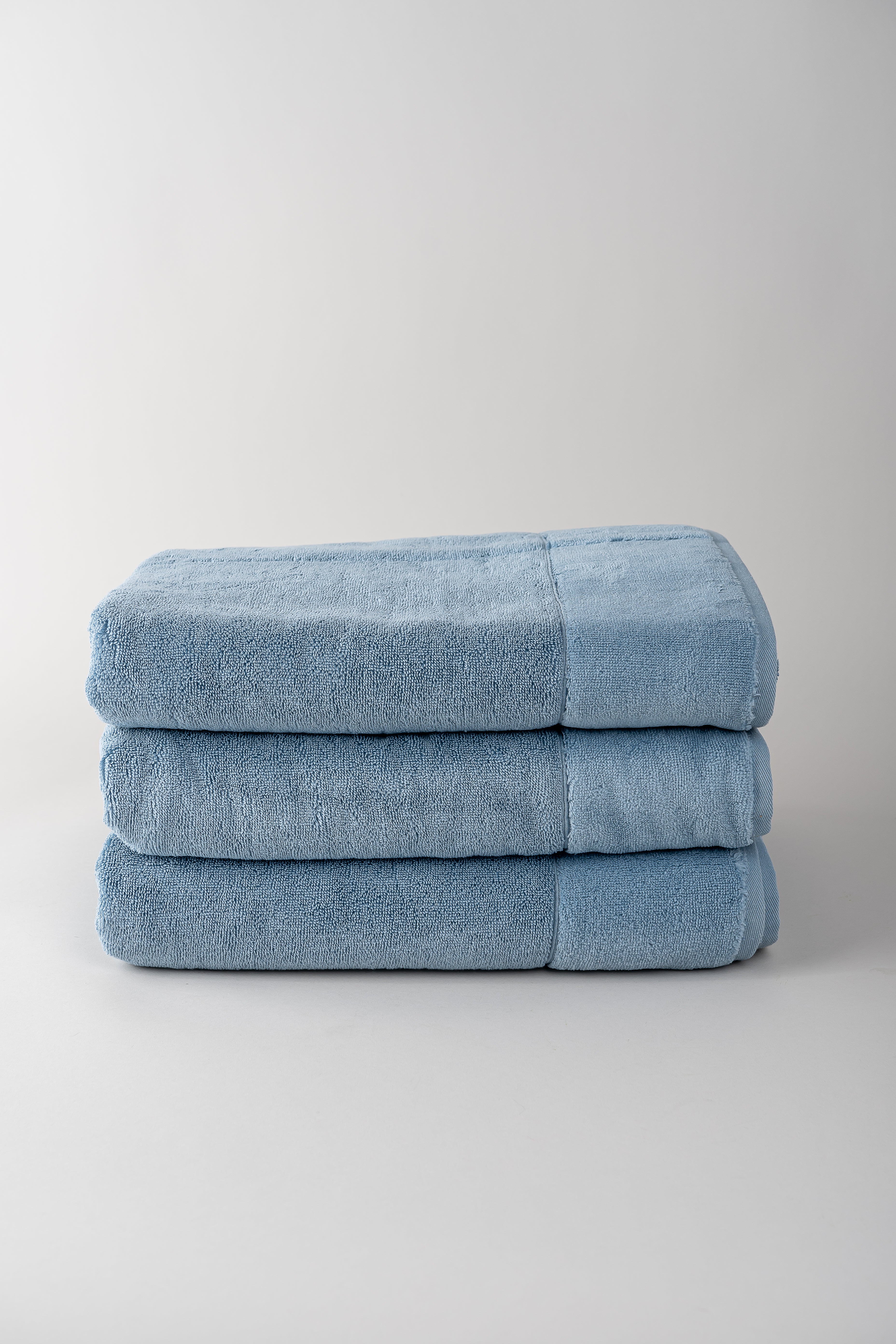 June Aegean Cotton Towels - Indigo