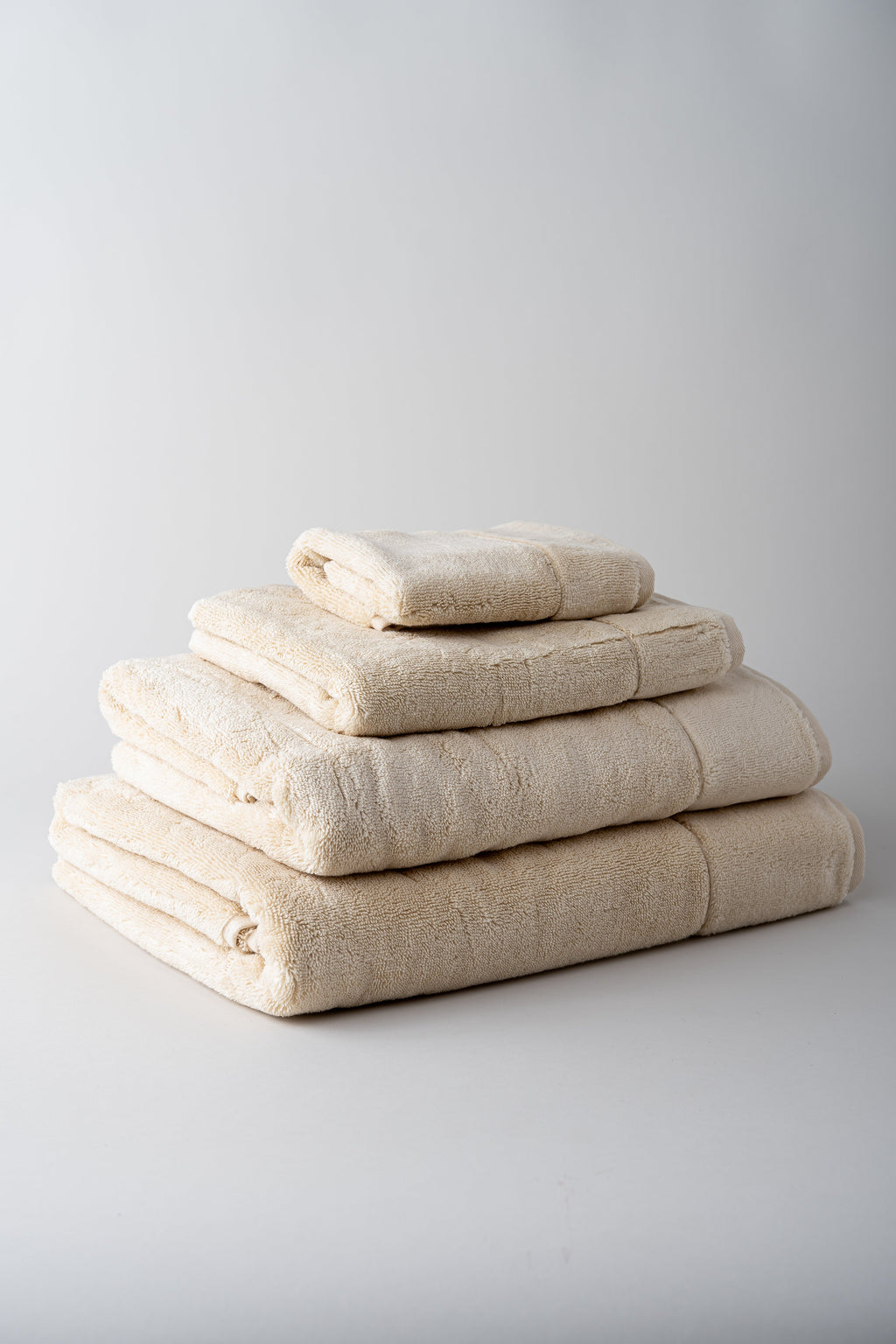 June Aegean Cotton Towels - Linen