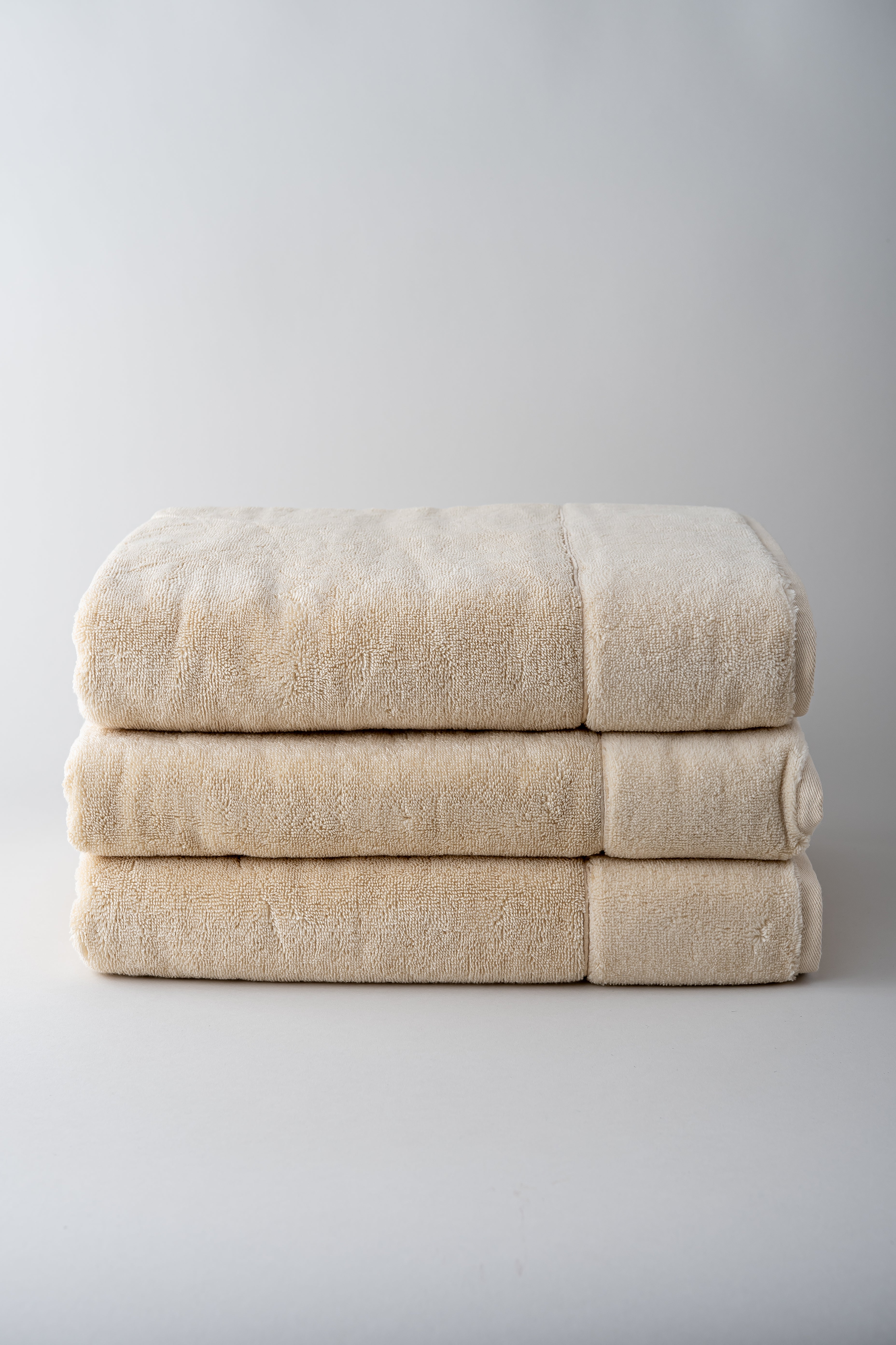 June Aegean Cotton Towels - Linen