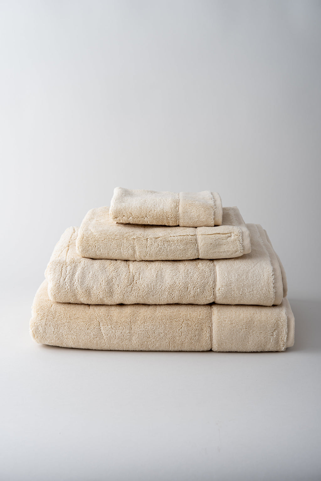 June Aegean Cotton Towels - Linen