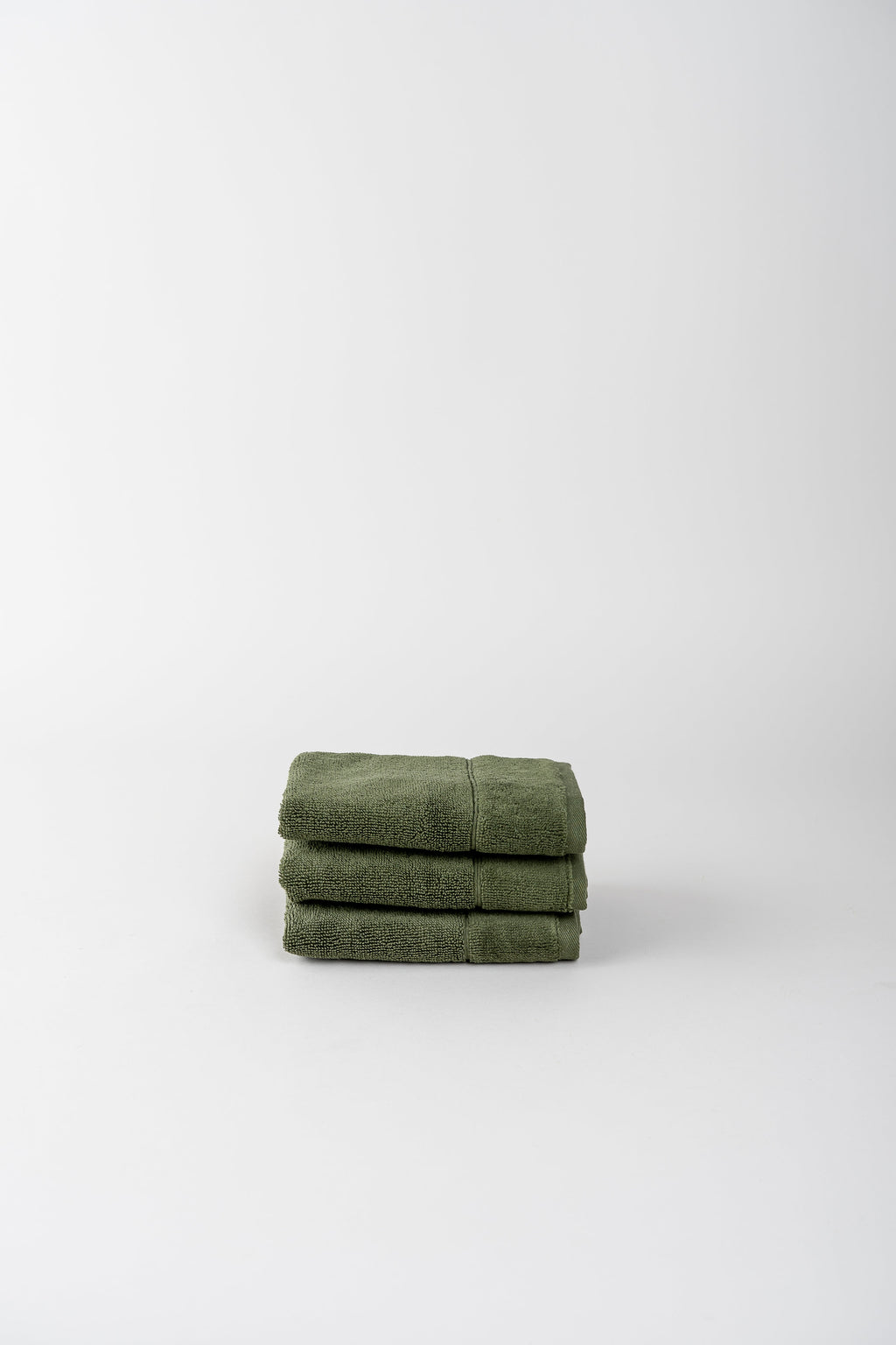 June Aegean Cotton Towels - Seaweed