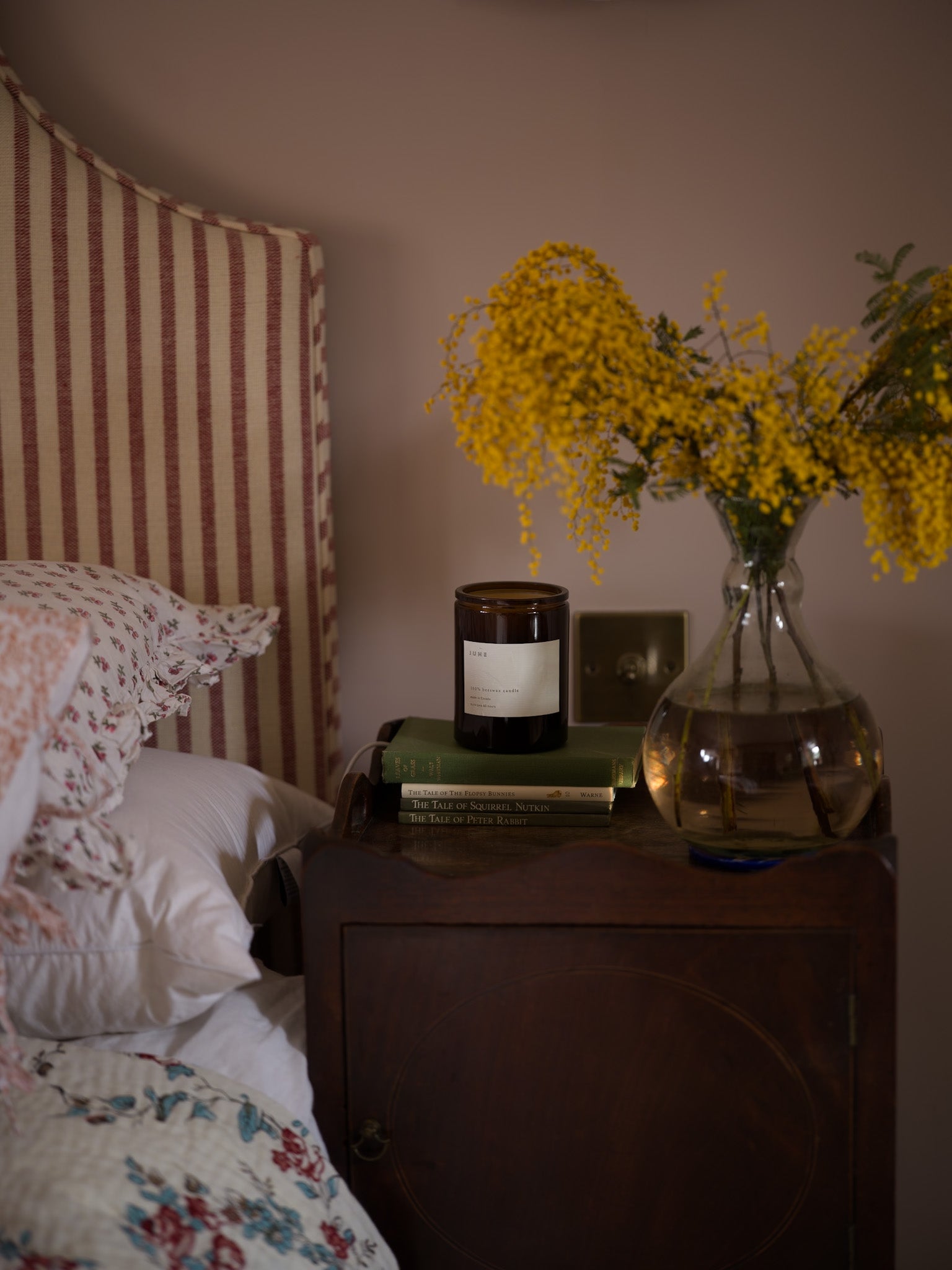 June JUNE beeswax tumbler candle