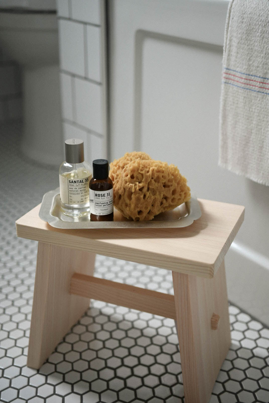 June Umezawa Wooden Stool