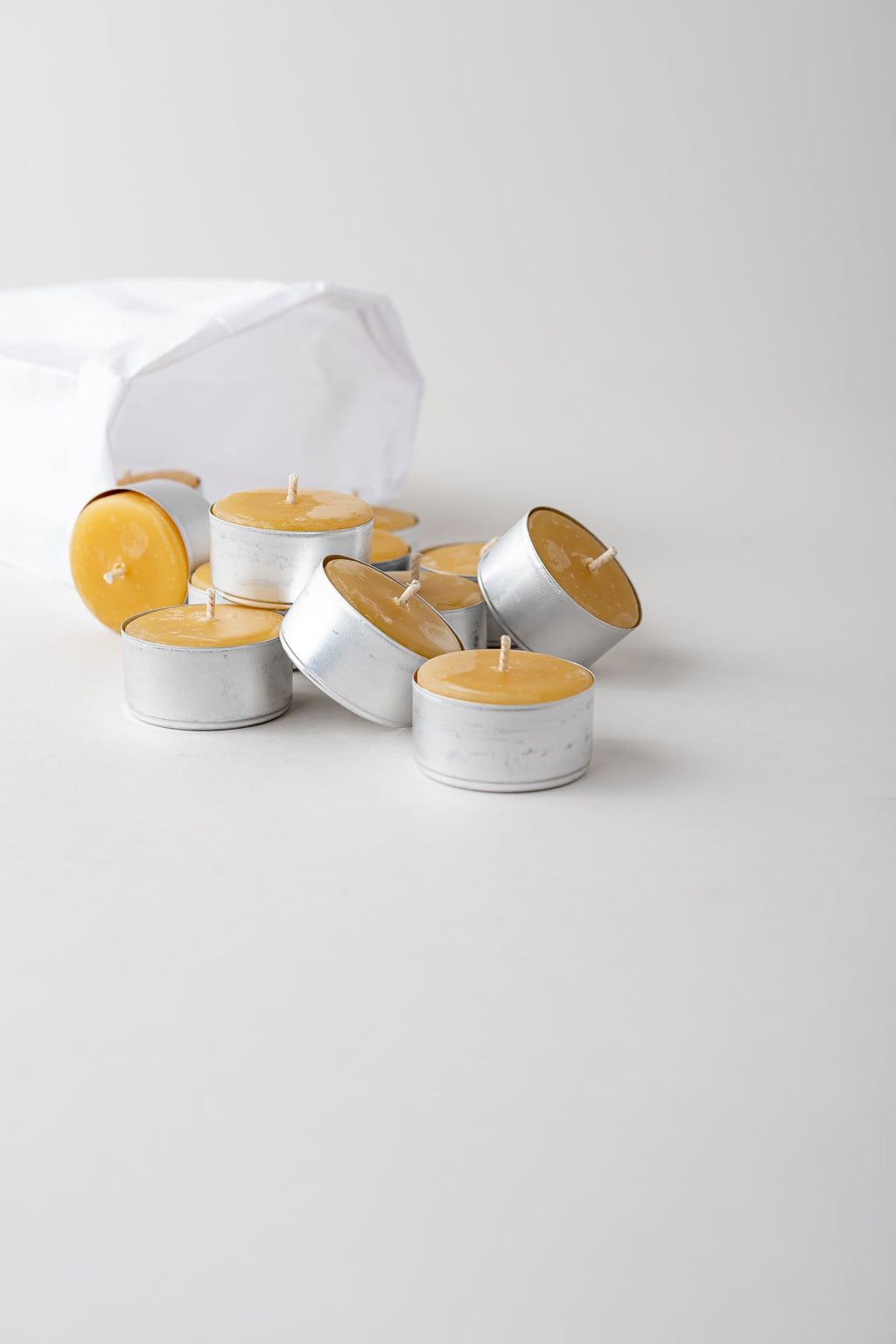 June Beeswax Tea Lights - Pack of 12