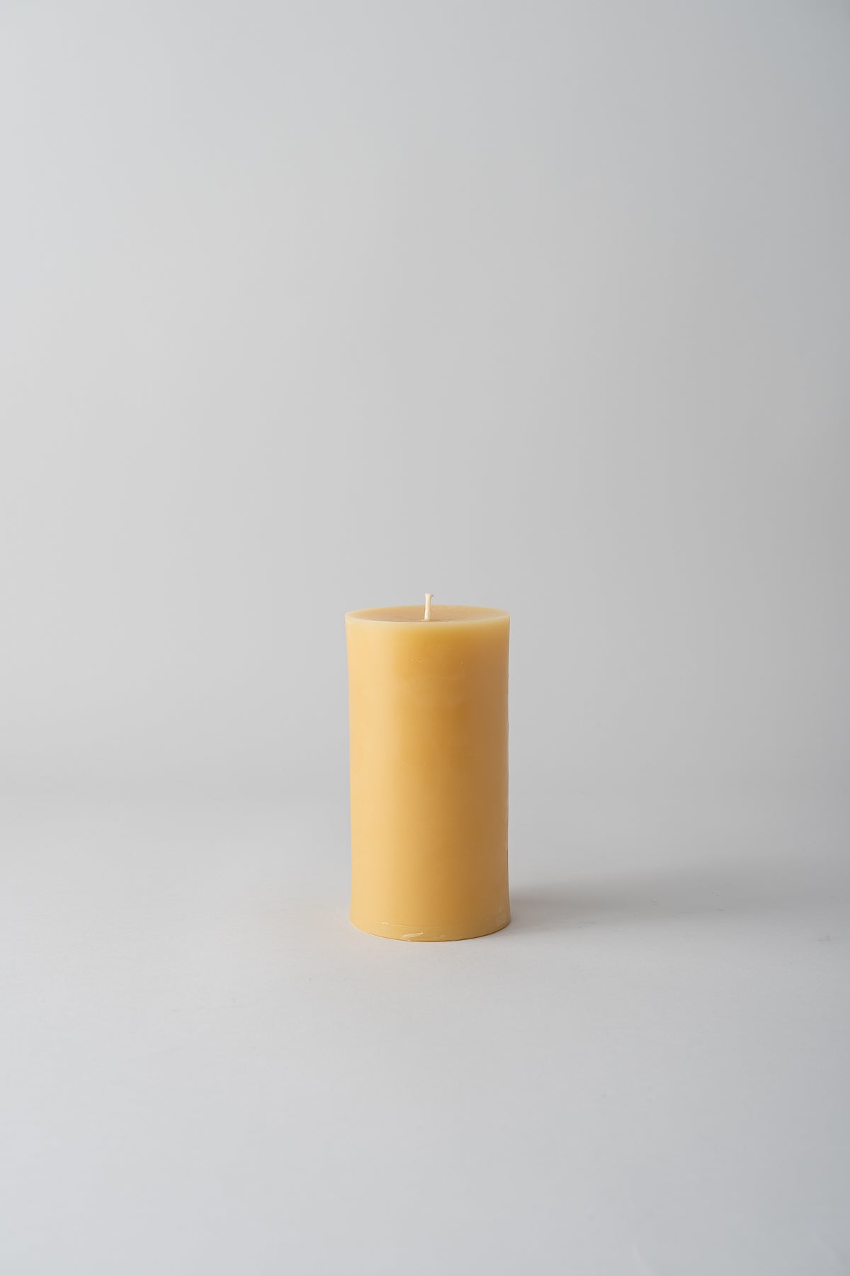June Beeswax Pillar Candles