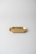 Brass Octagonal Dish - Long - Small