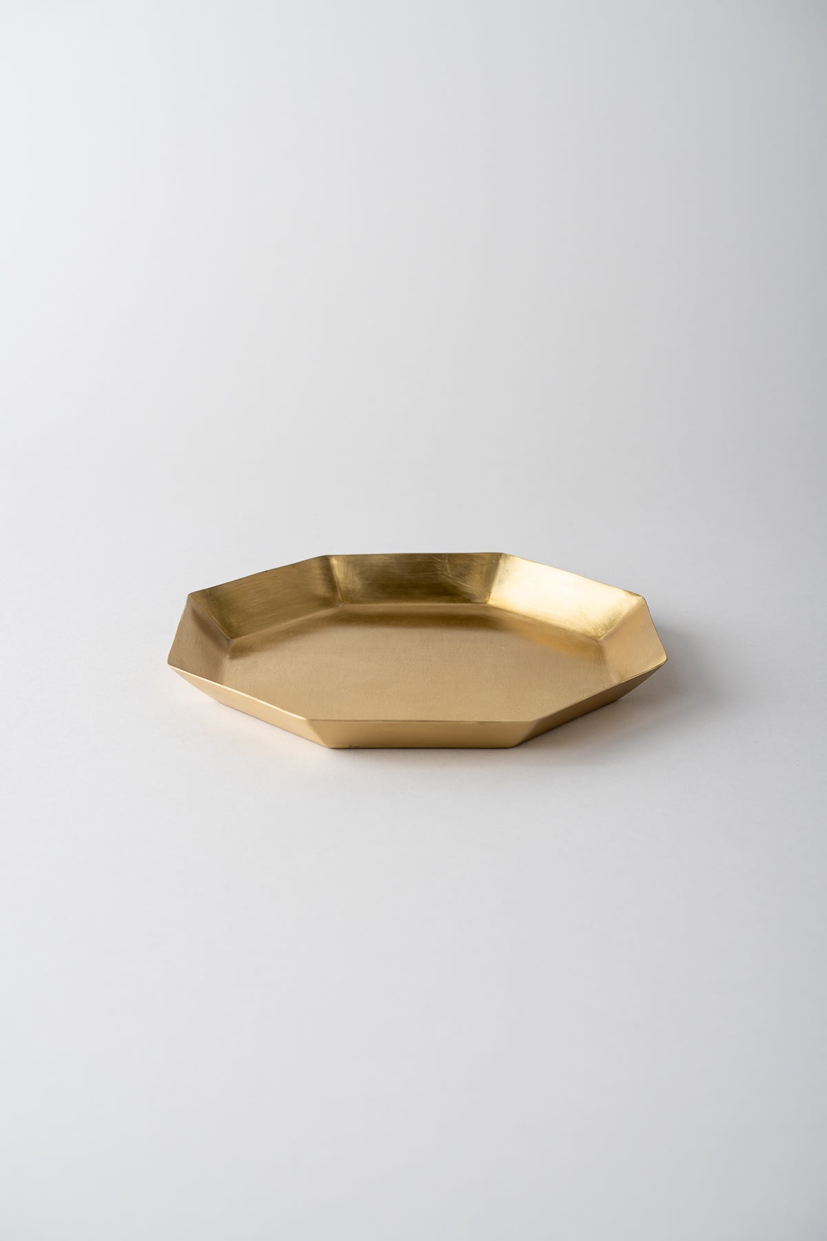 Brass Dish Octagon - Large