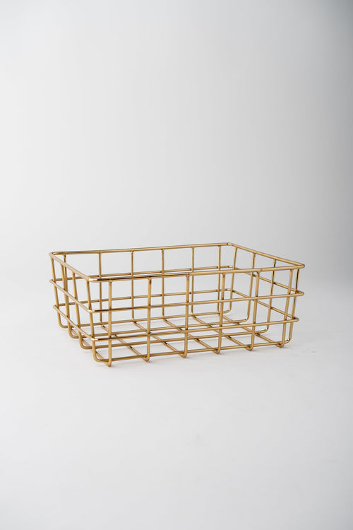 June Brass Pantry Basket