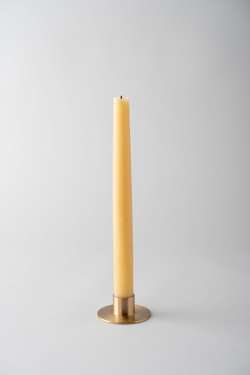 June Brass Candle Holder - Flat Base