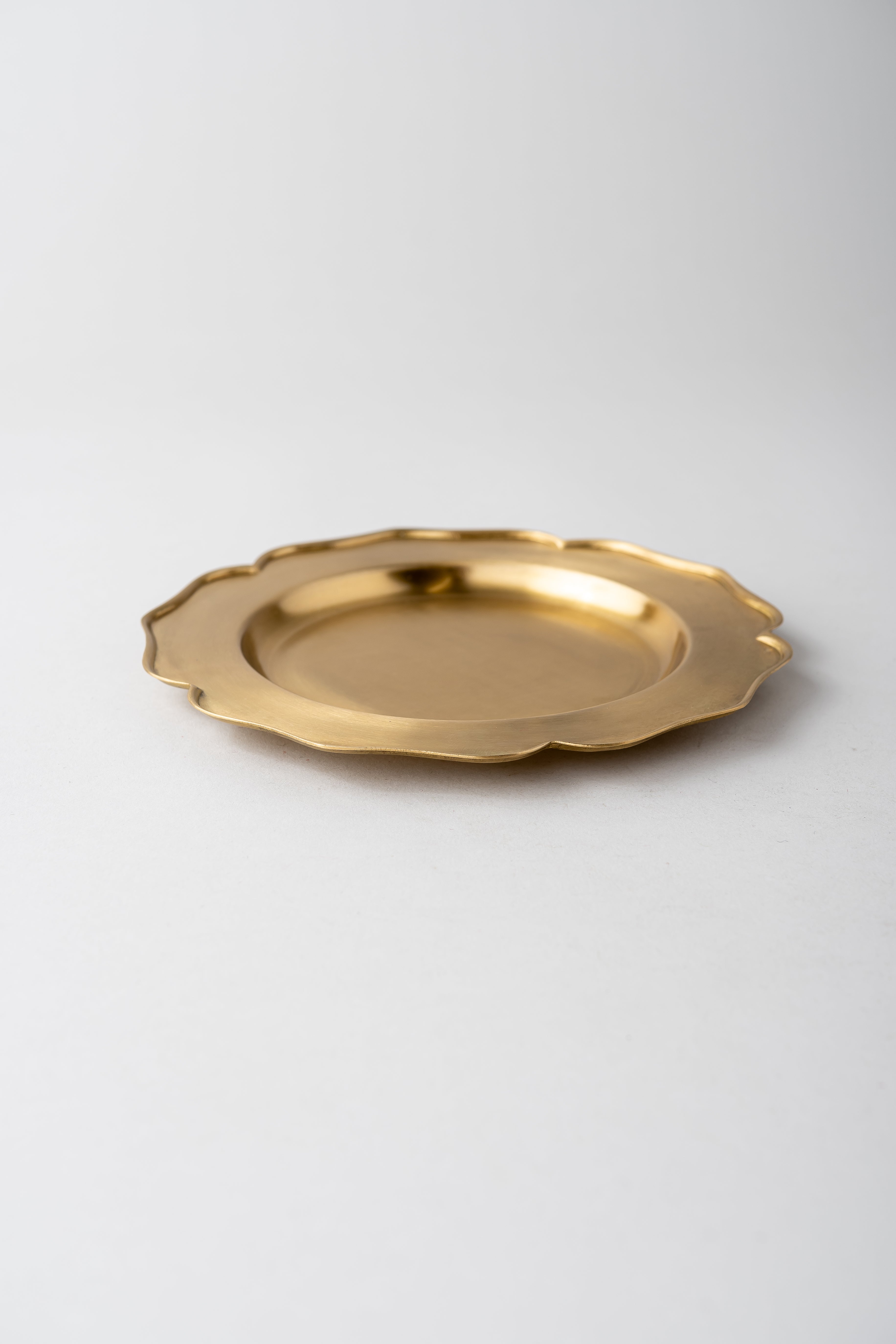 June Brass Floral Dish