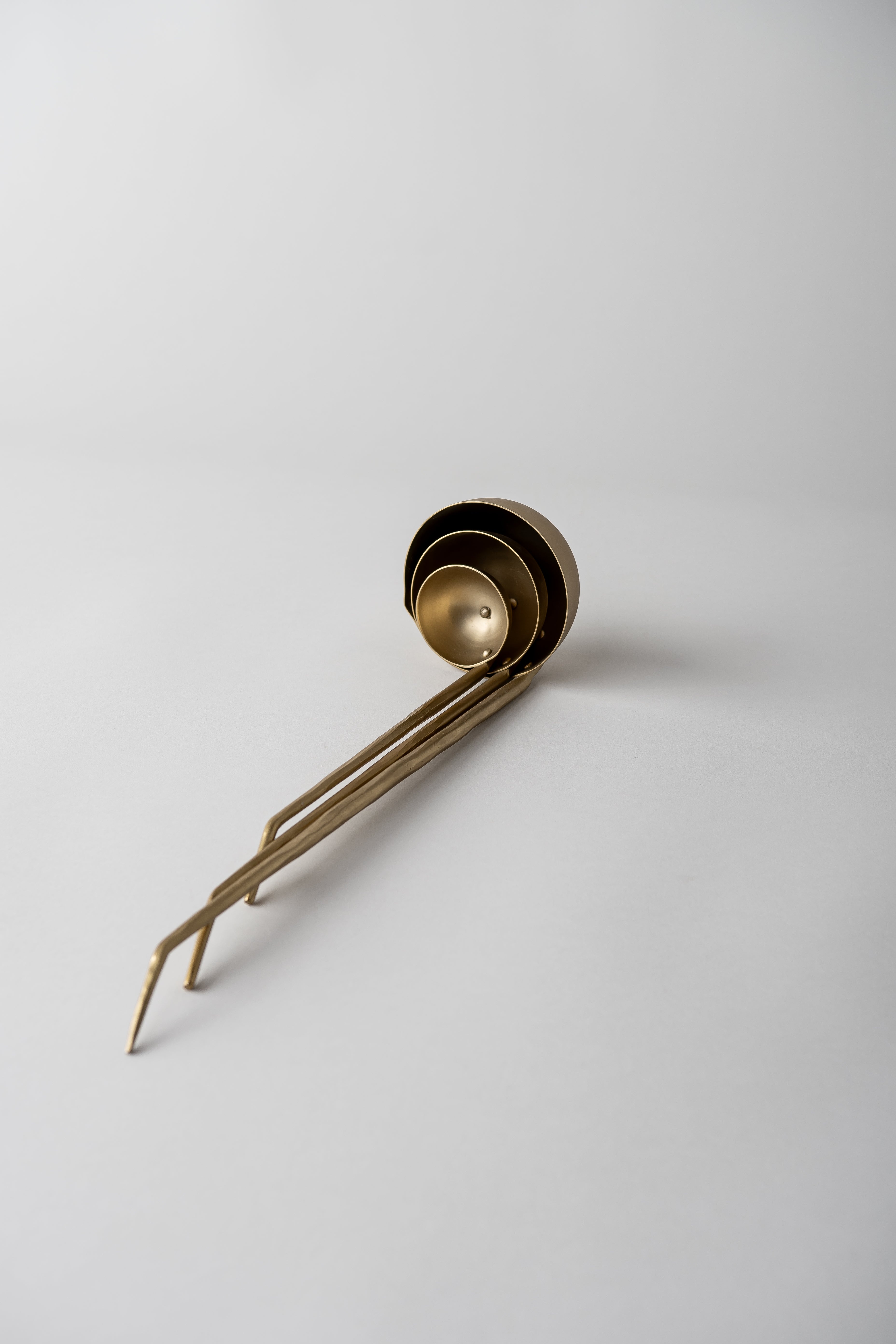June Brass Ladles - Set of Three