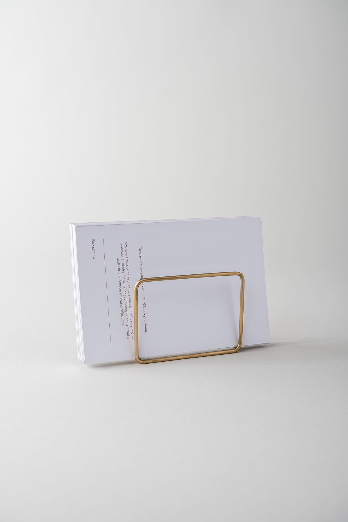 June Brass Paper Stand