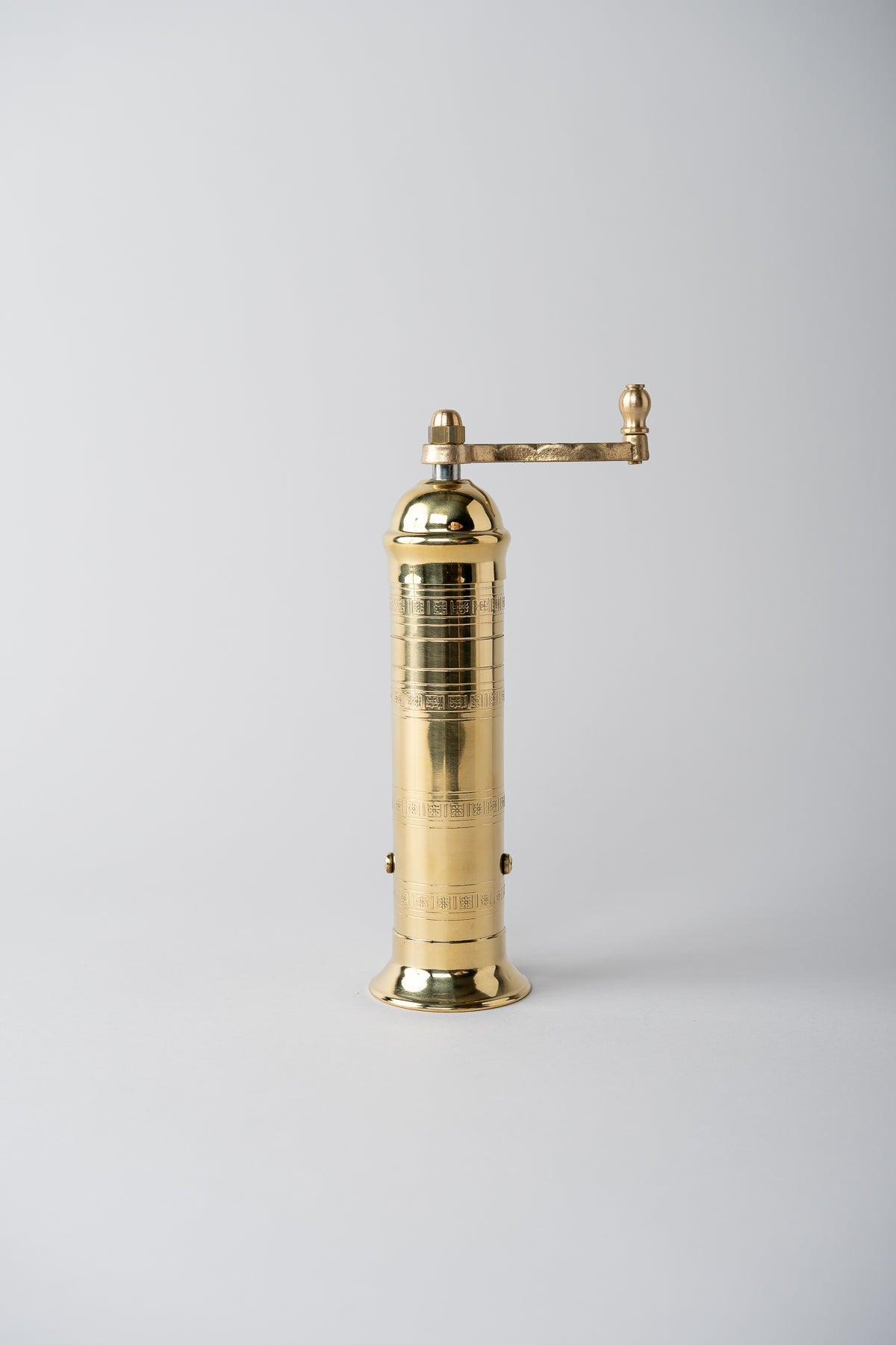 June Alexander Brass Pepper Mill