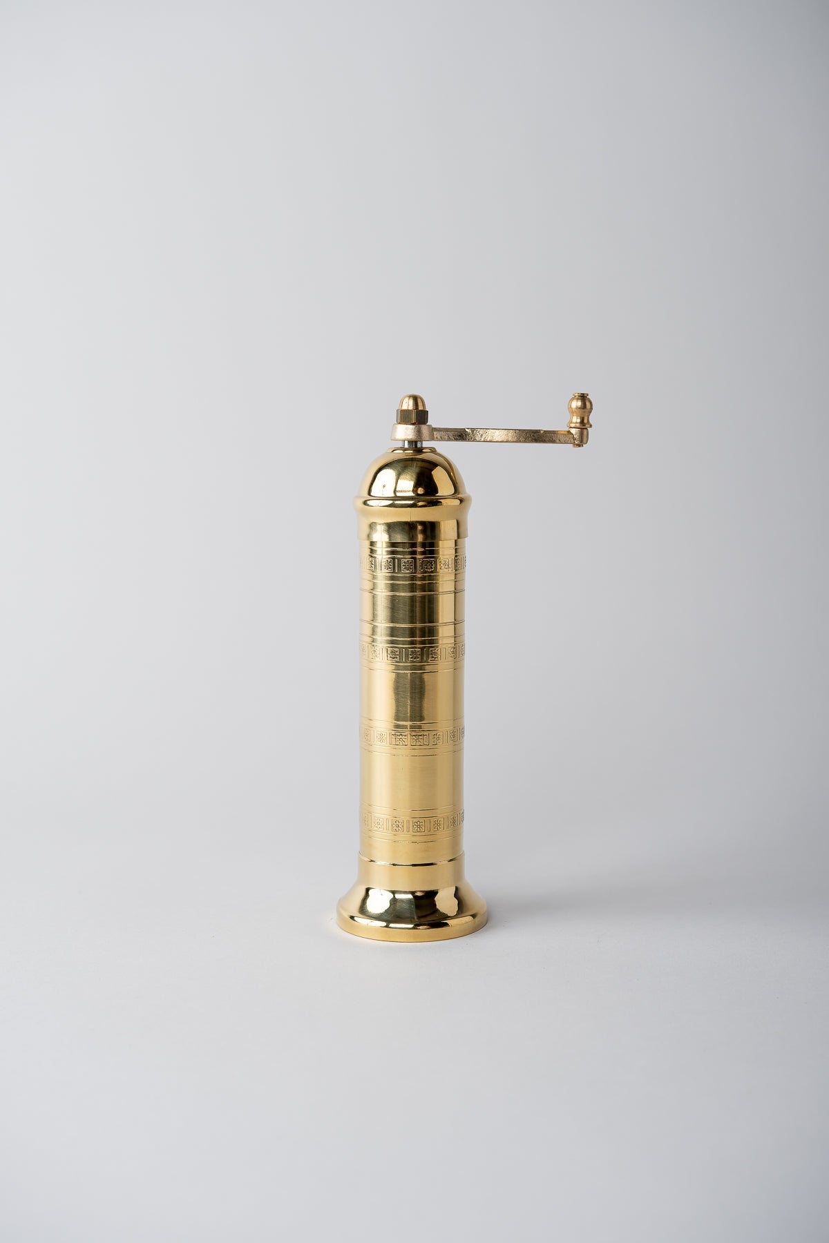 June Alexander Brass Salt Mill