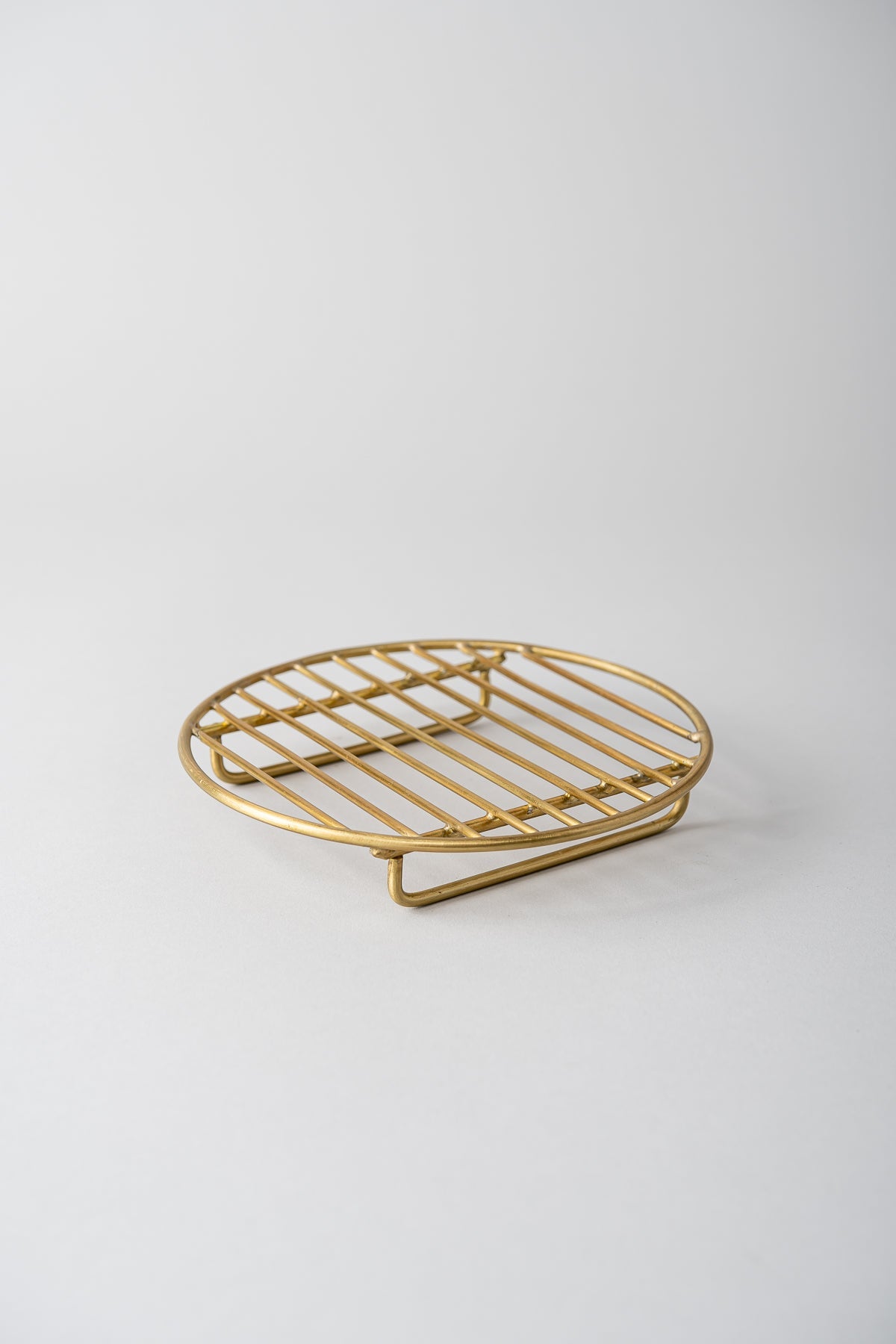 June Brass Wire Rack - Round