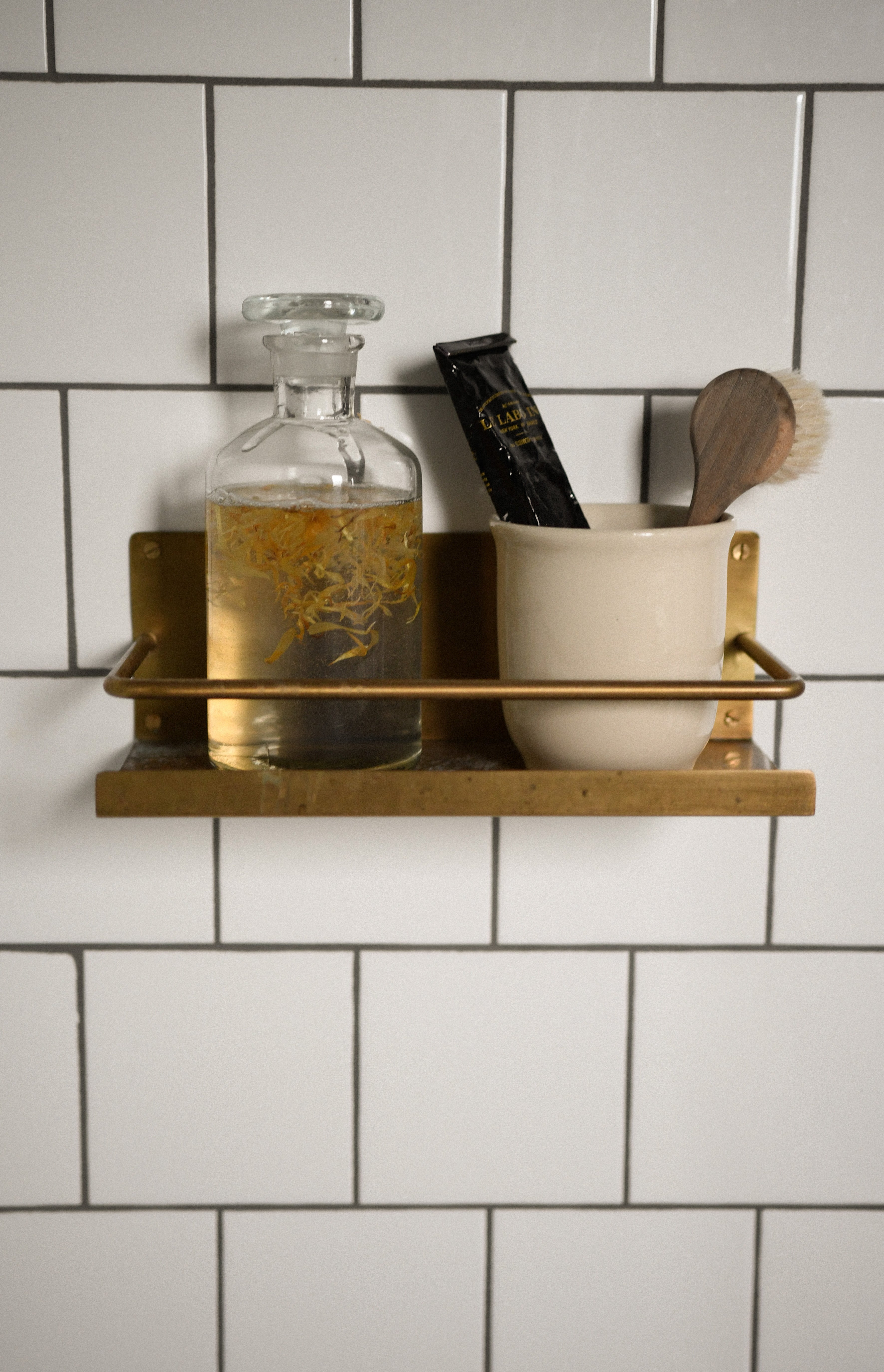 June Brass Shelf
