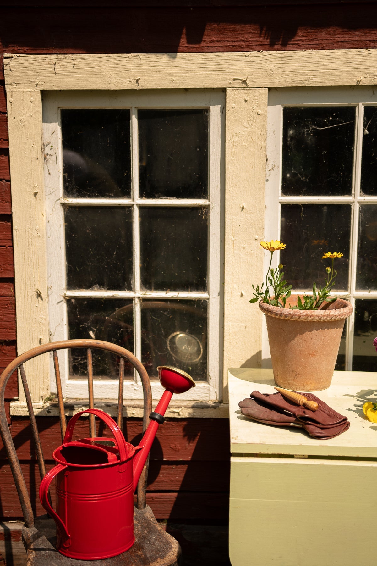 June Watering Can - Red
