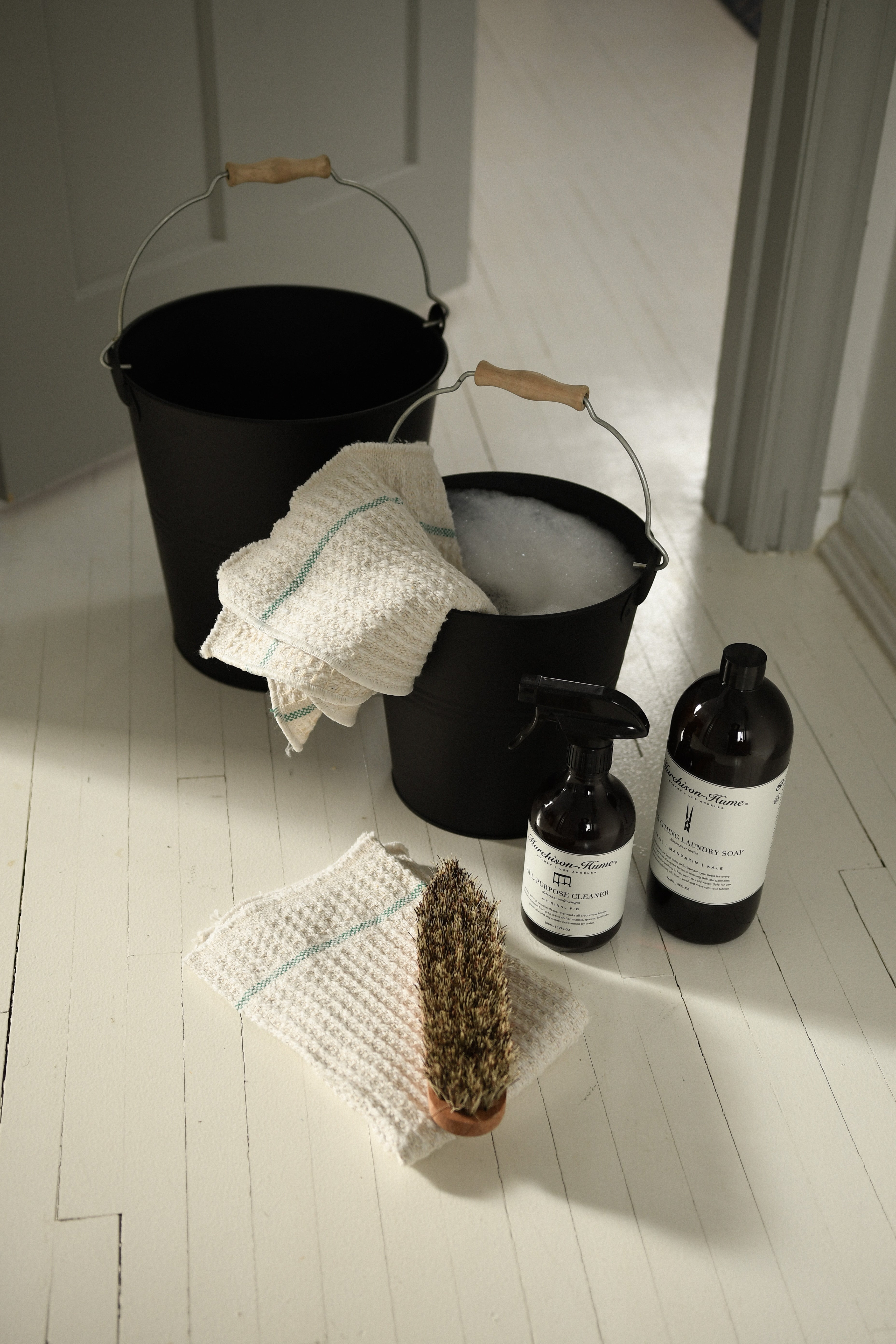 June Enamel Bucket - Set of 2