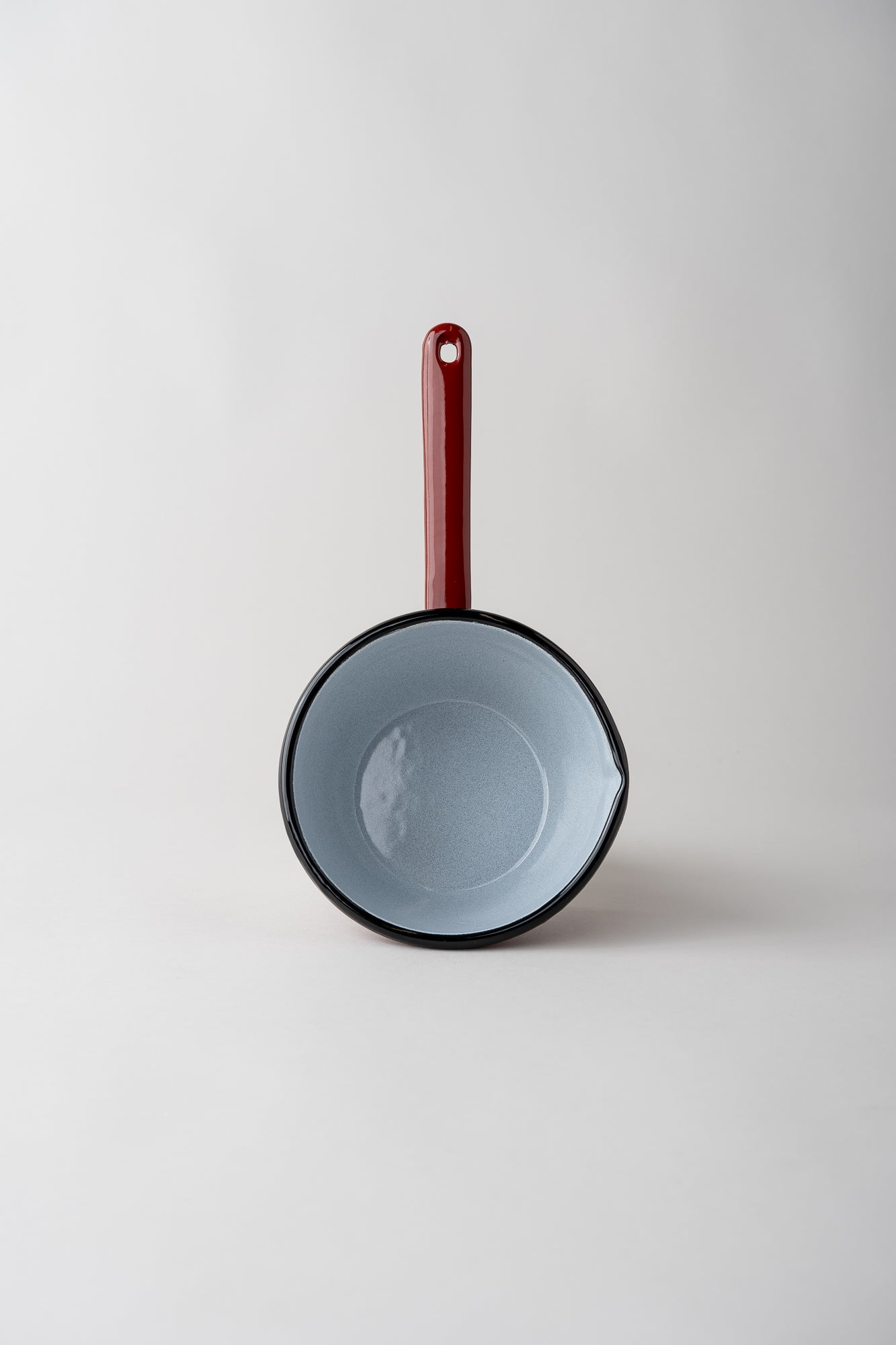 June Enamel Saucepan - Chestnut