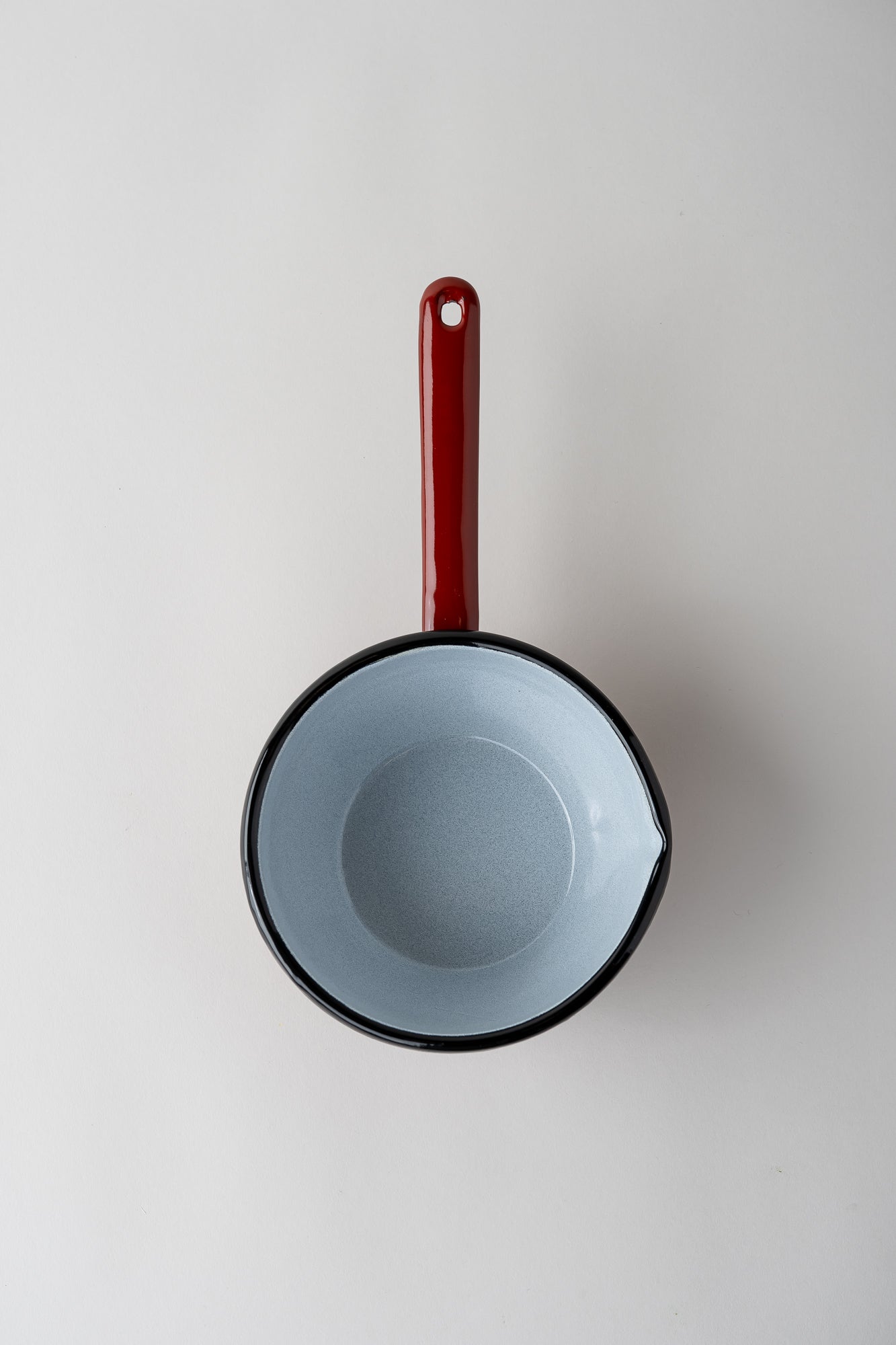 June Enamel Saucepan - Chestnut