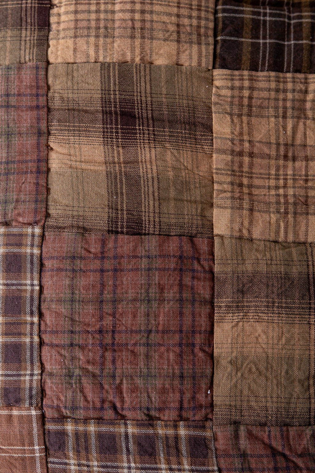 June Heritage Patchwork Cotton Queen Quilt - Rosewood