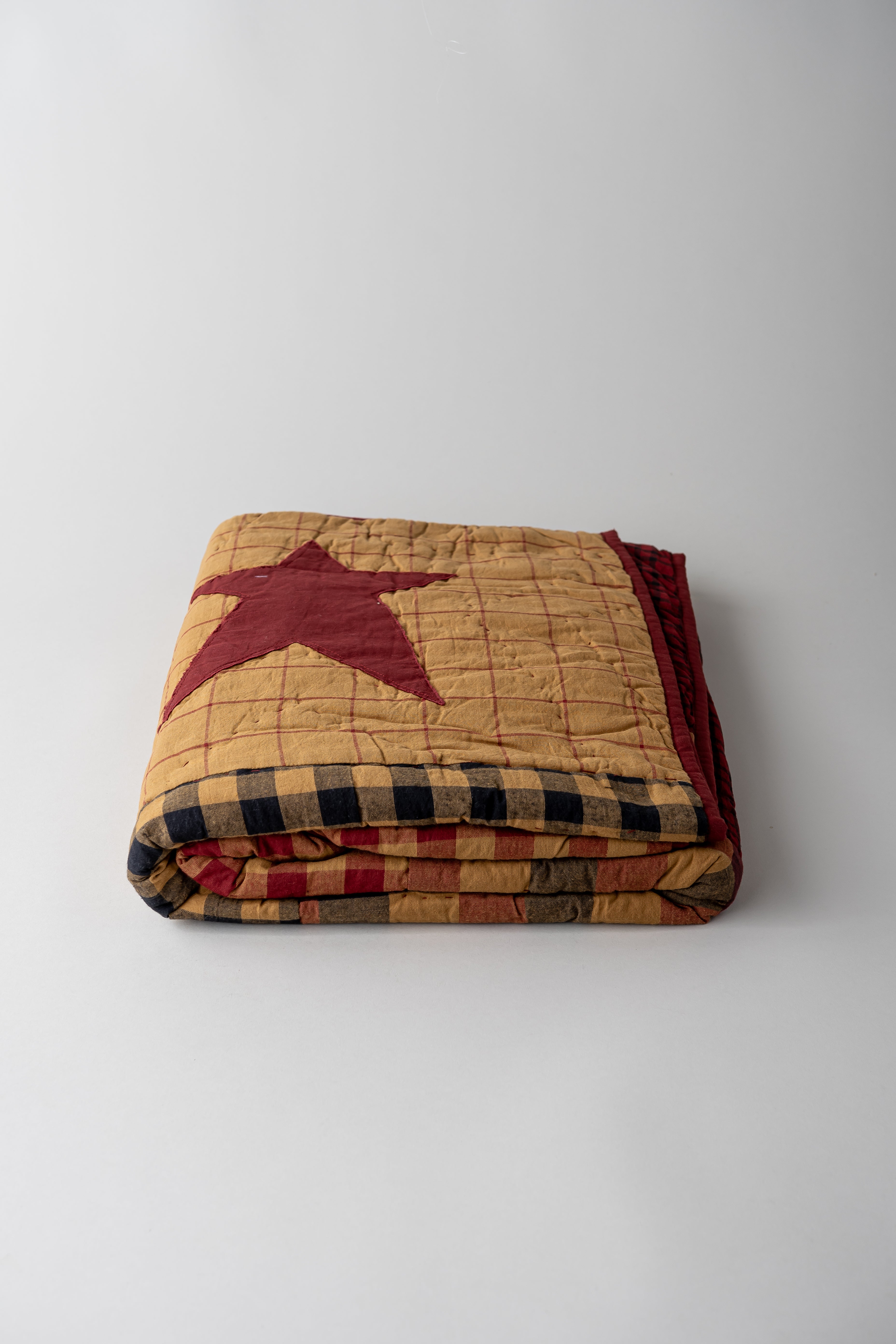 June Heritage Patchwork Cotton Quilt - Orion