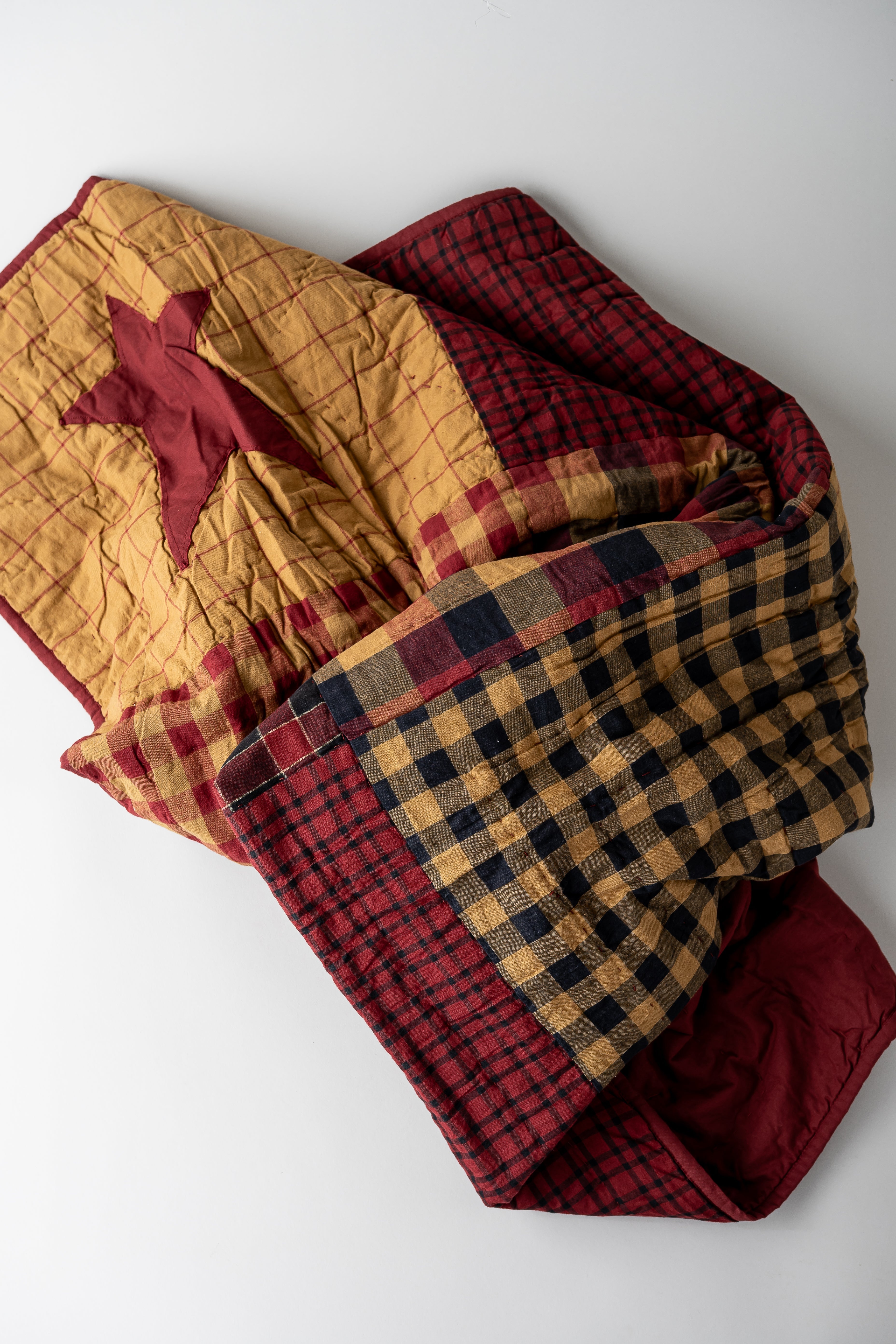 June Heritage Patchwork Cotton Quilt - Orion