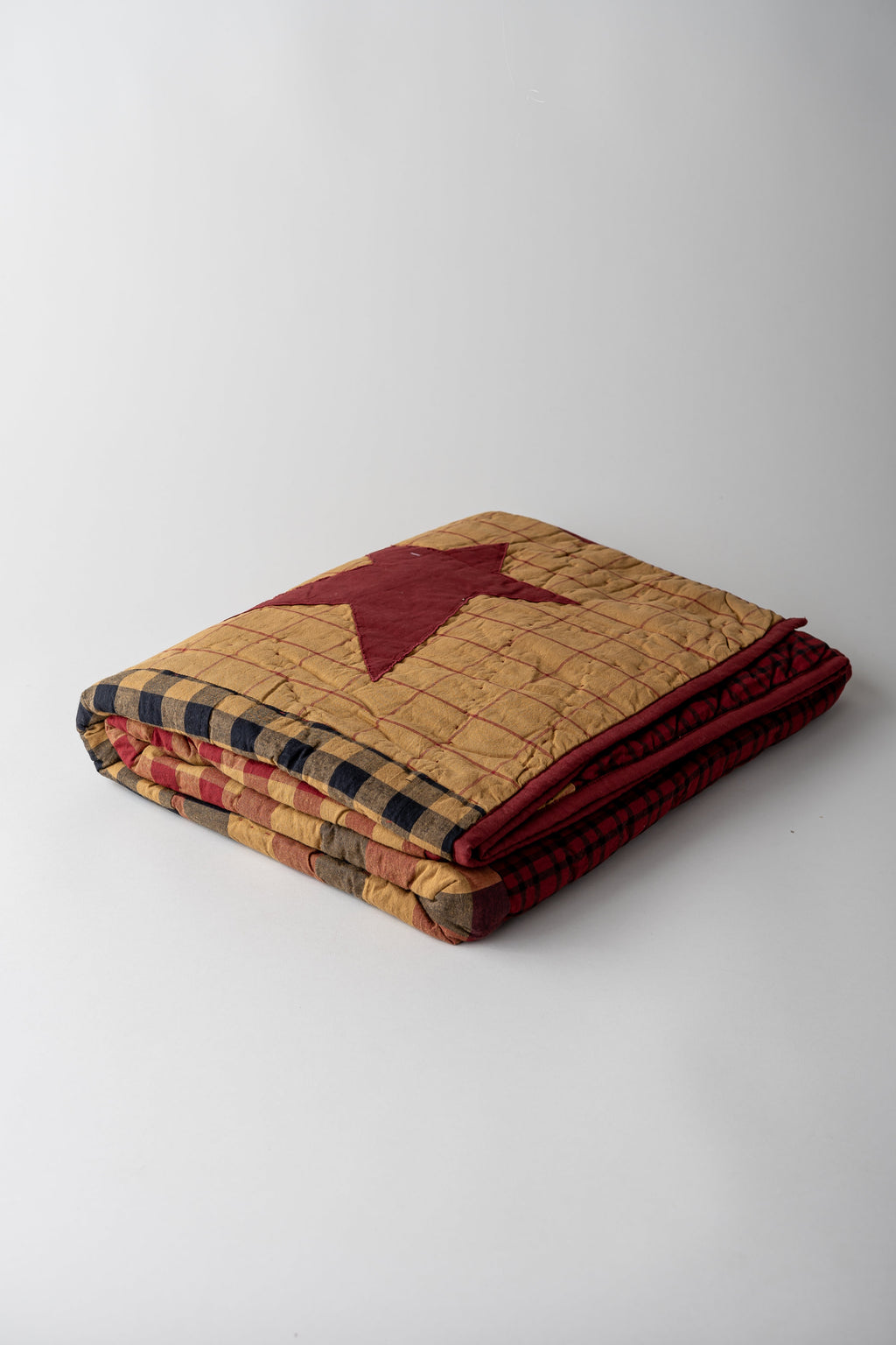 June Heritage Patchwork Cotton Quilt - Orion