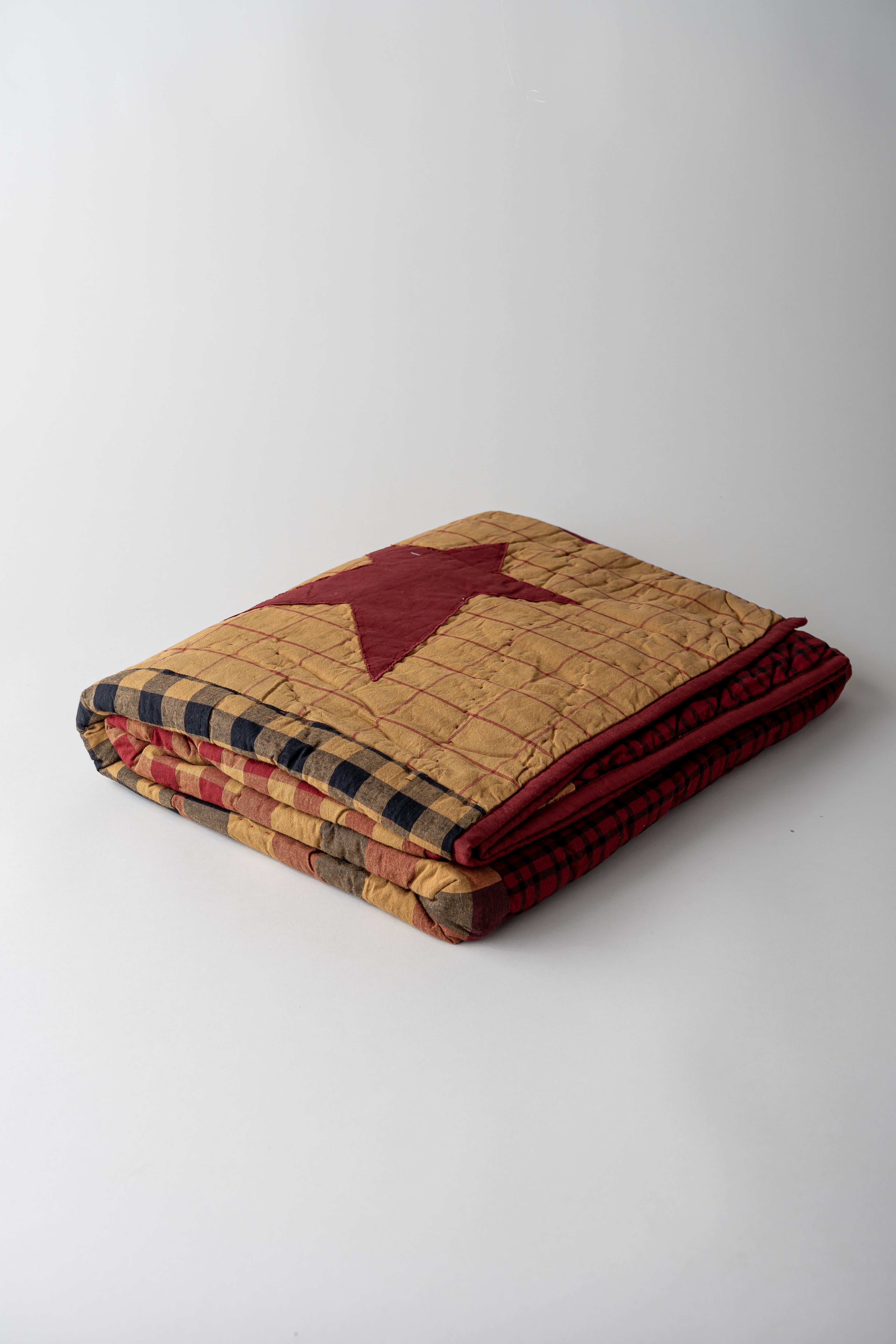 June Heritage Patchwork Cotton Quilt - Orion