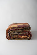 June Heritage Patchwork Cotton Quilt - Cherrywood