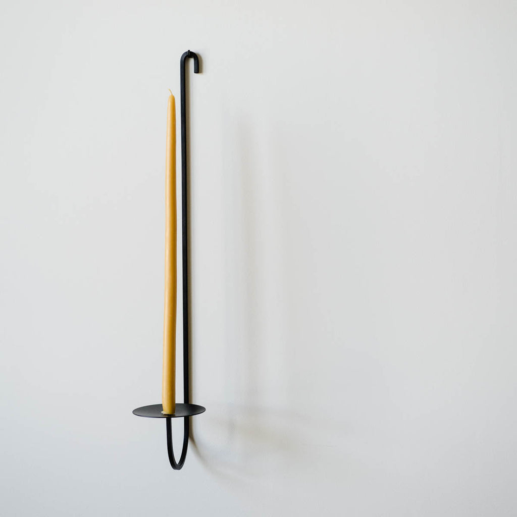 Iron Wall Candle Holder - Single Arm