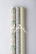 Italian Wrapping Paper Sheet - set of 3 - Florals