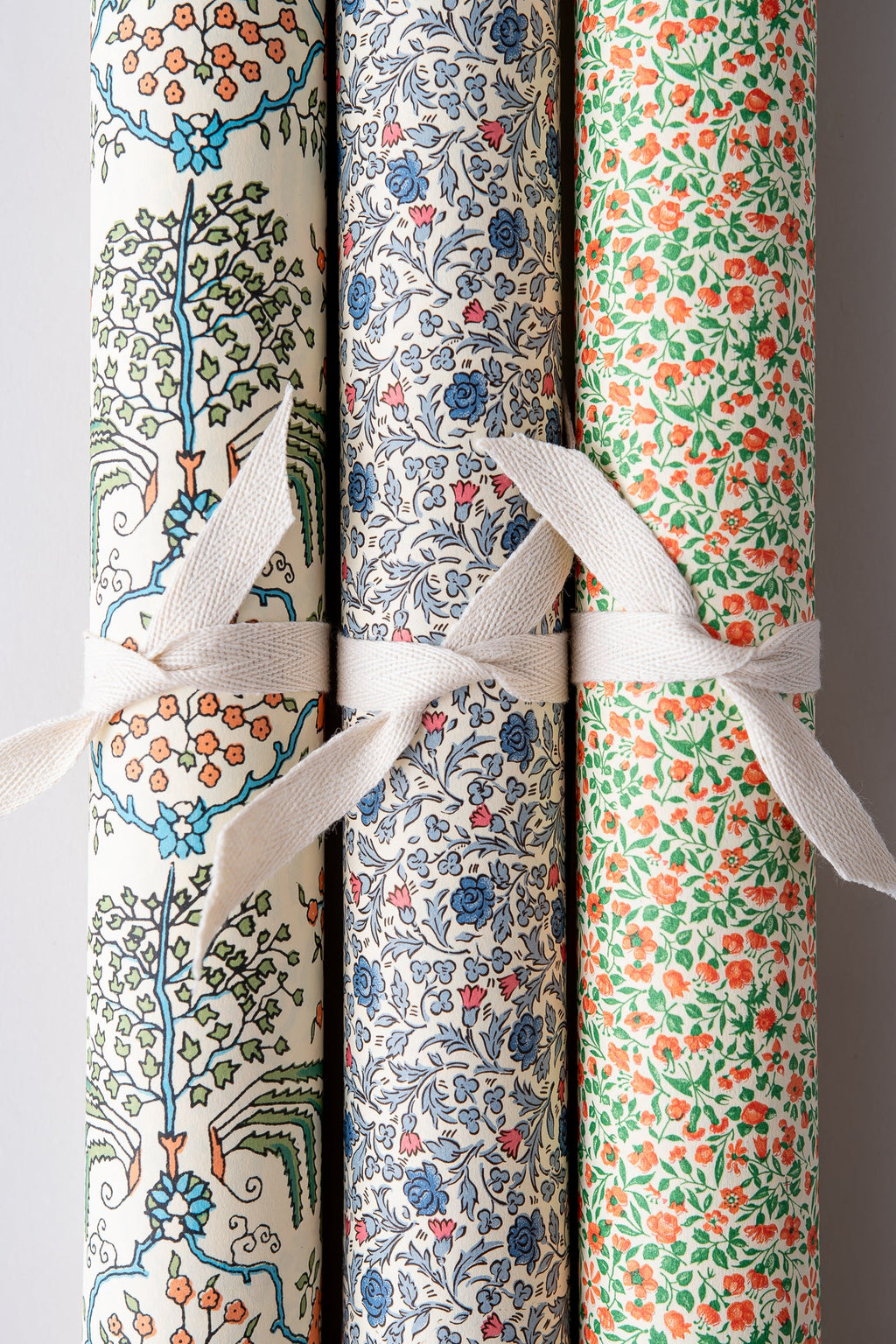 June Italian Wrapping Paper Sheet - set of 3 - Florals