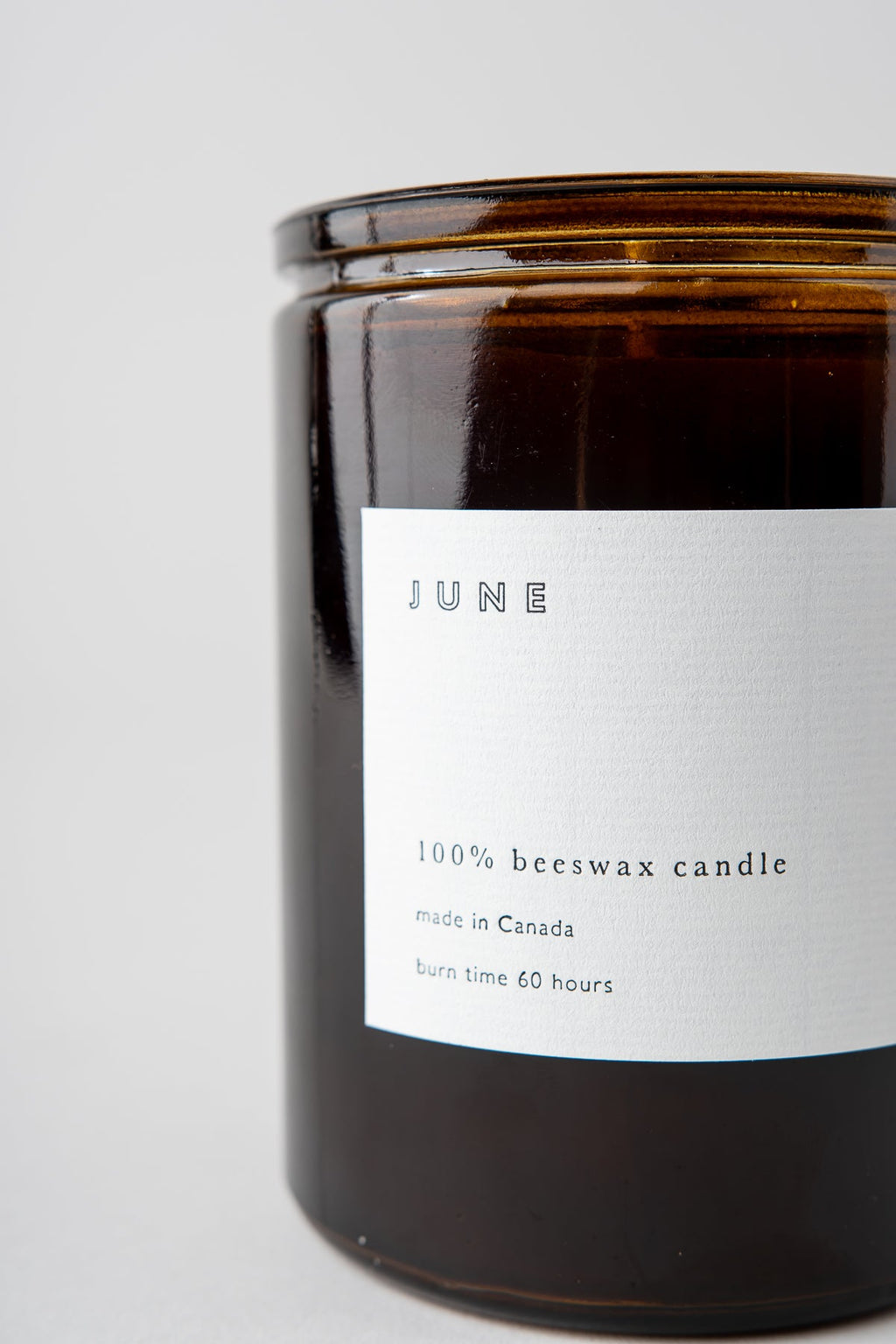 June JUNE beeswax tumbler candle