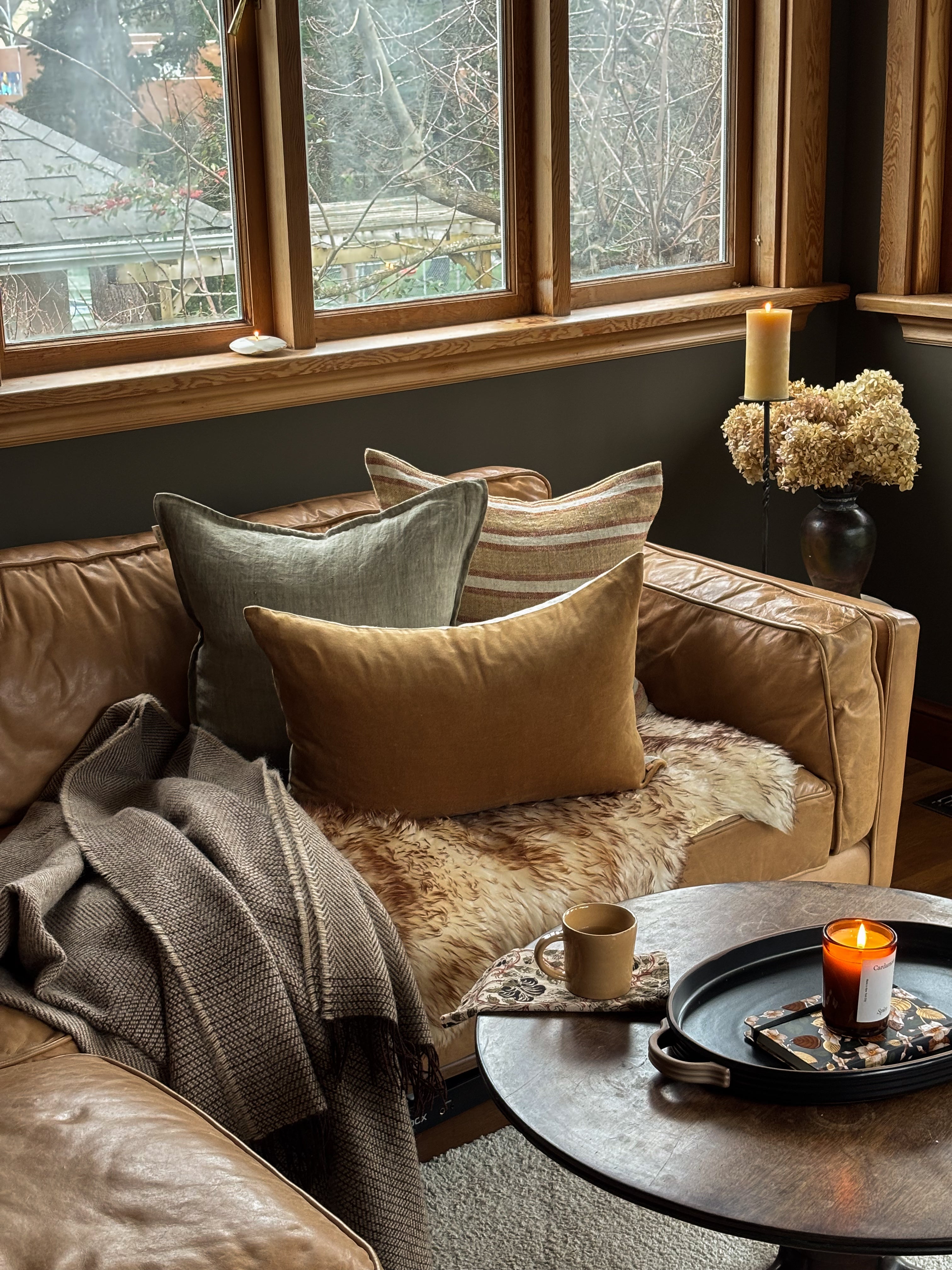 June Linen Cushion Cover - Maurice