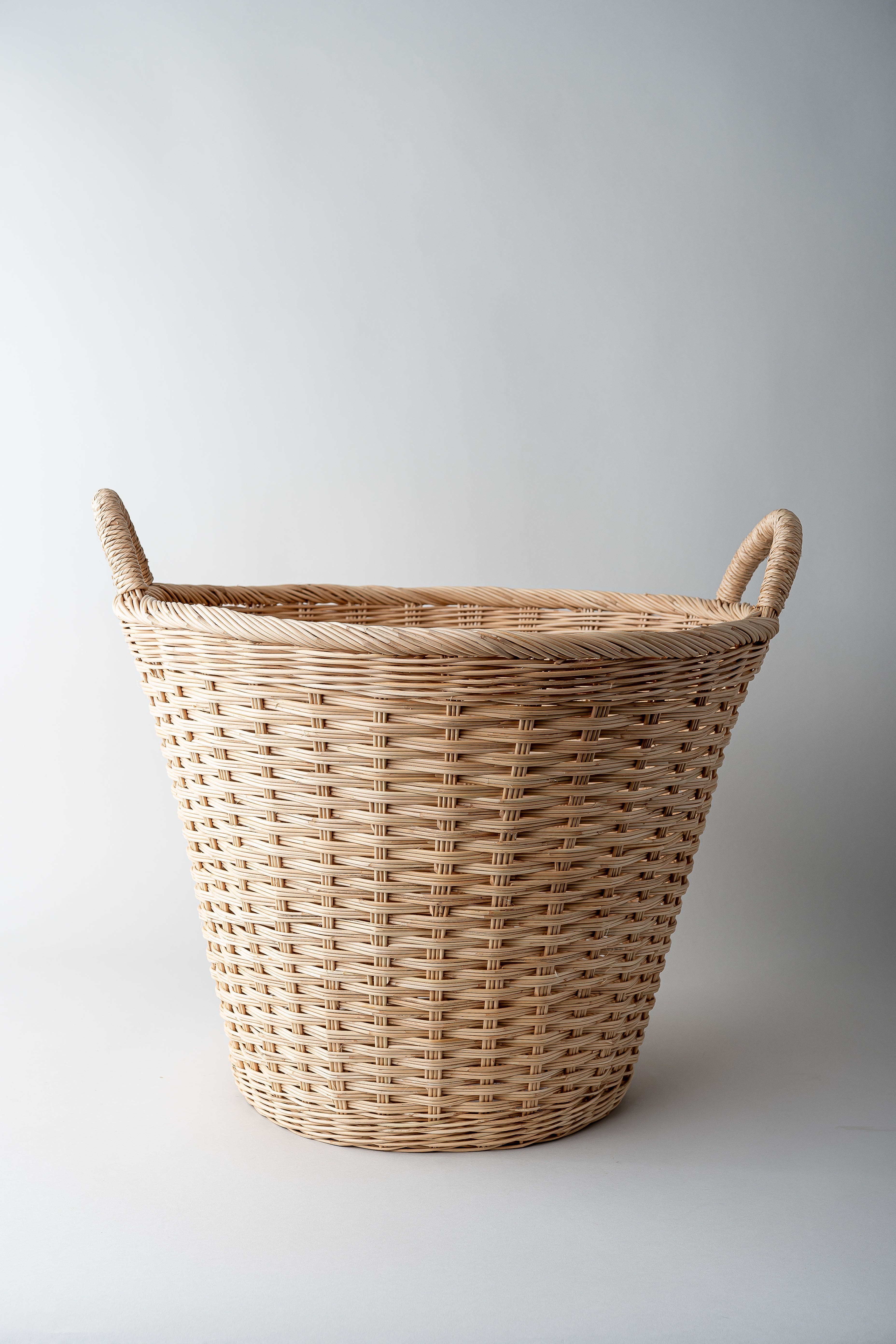 June Large Round Hamper Basket