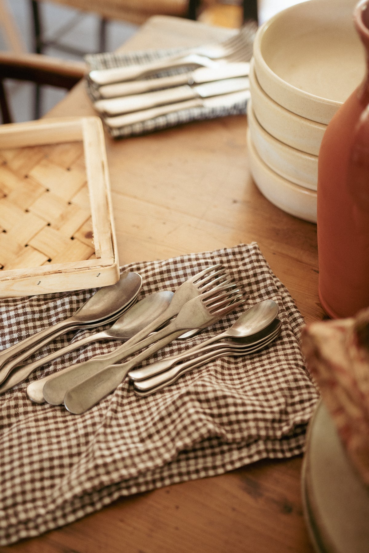 June Vintage Cutlery - 5 Piece Set
