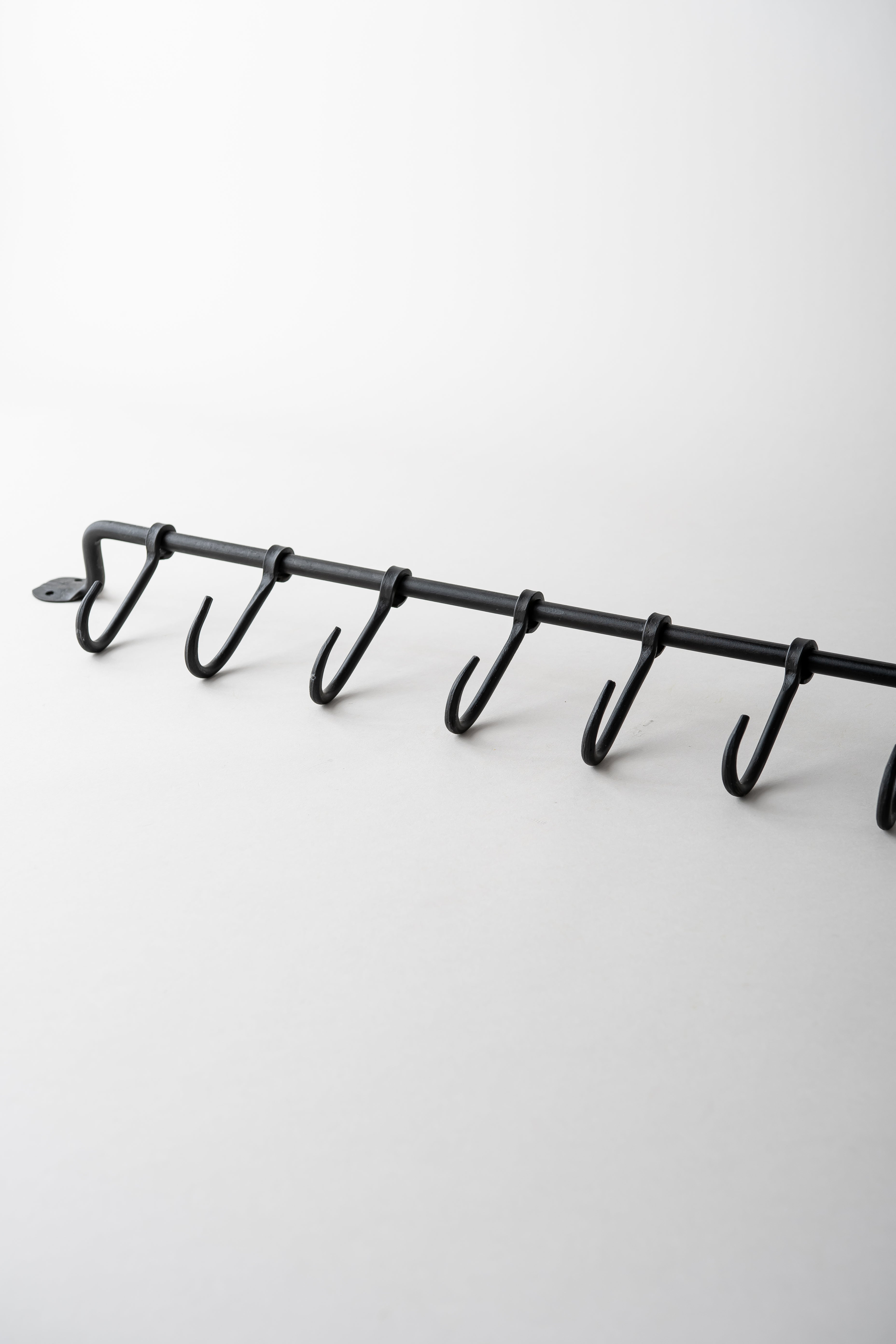 June Loke Iron Rail with Hooks - Medium