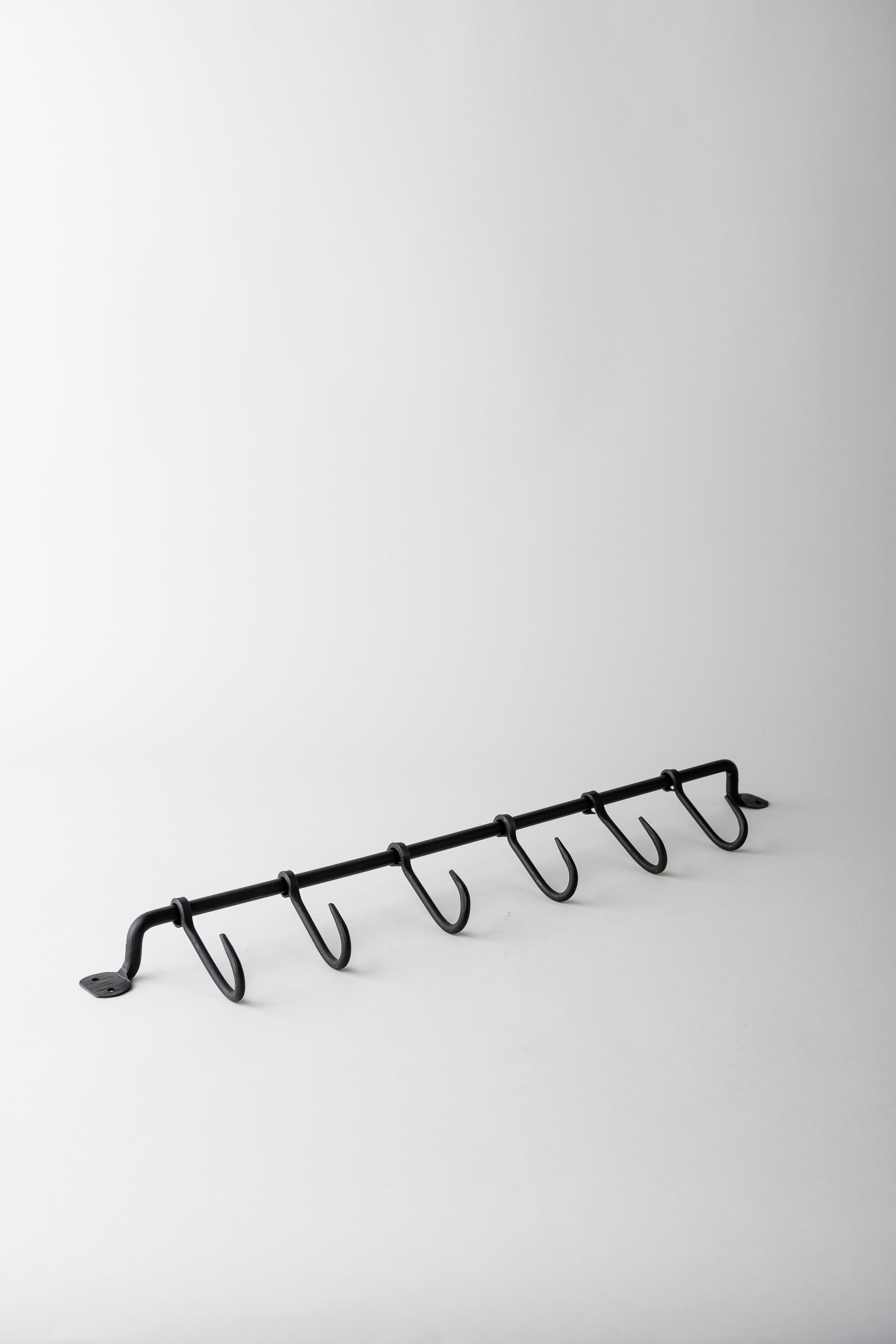 June Loke Iron Rail with Hooks - Small