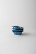 Mino Ware Flower Bowl - Mini - Blue