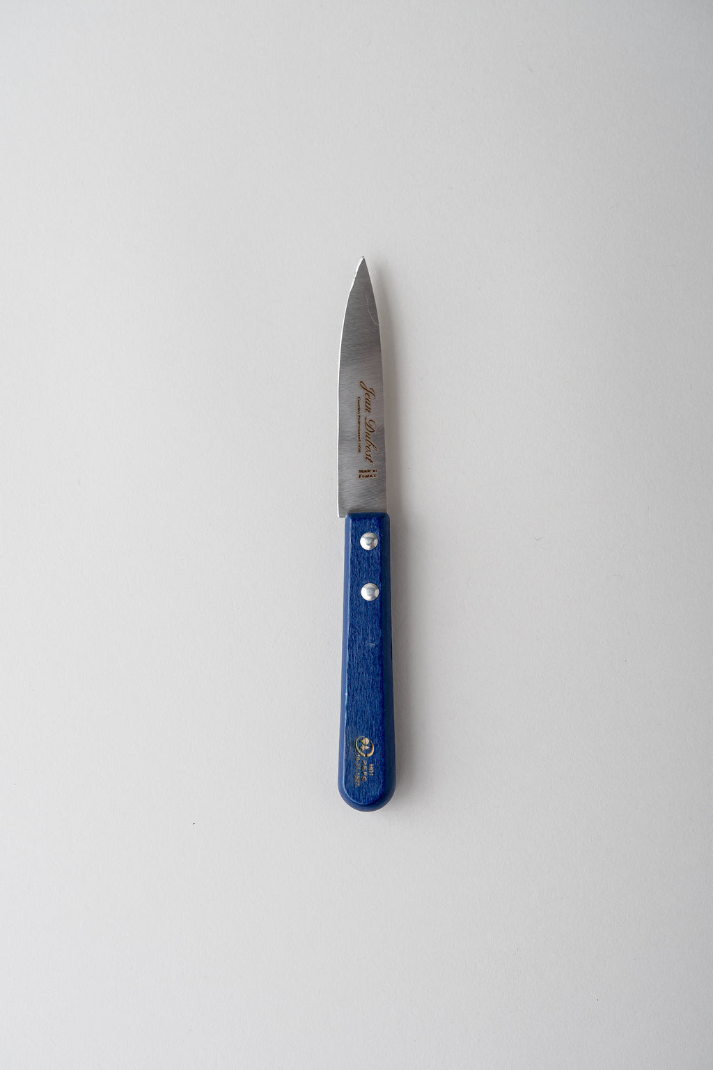 June Paring Knife with Beechwood Handle - Blue