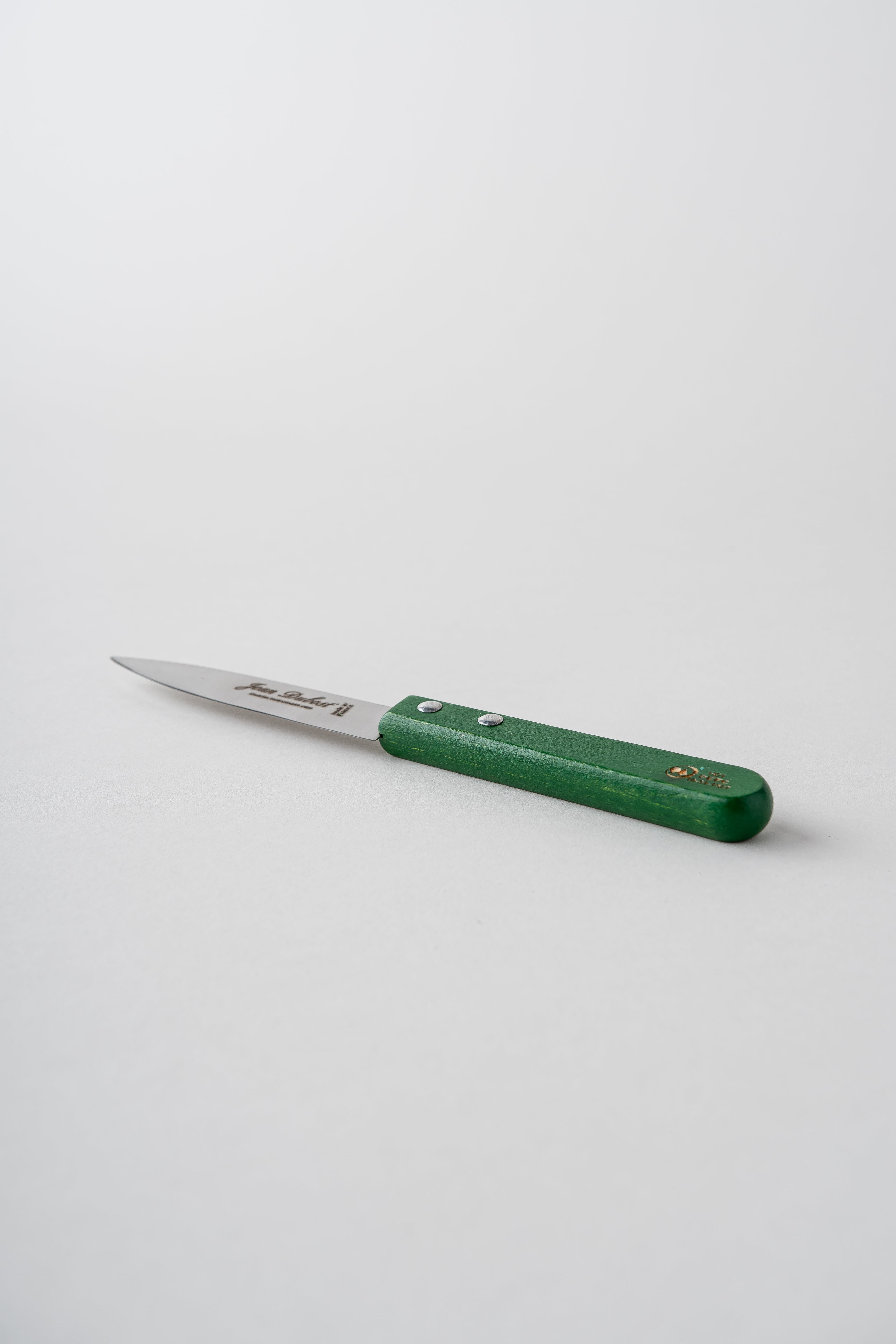 June Paring Knife with Beechwood Handle - Green
