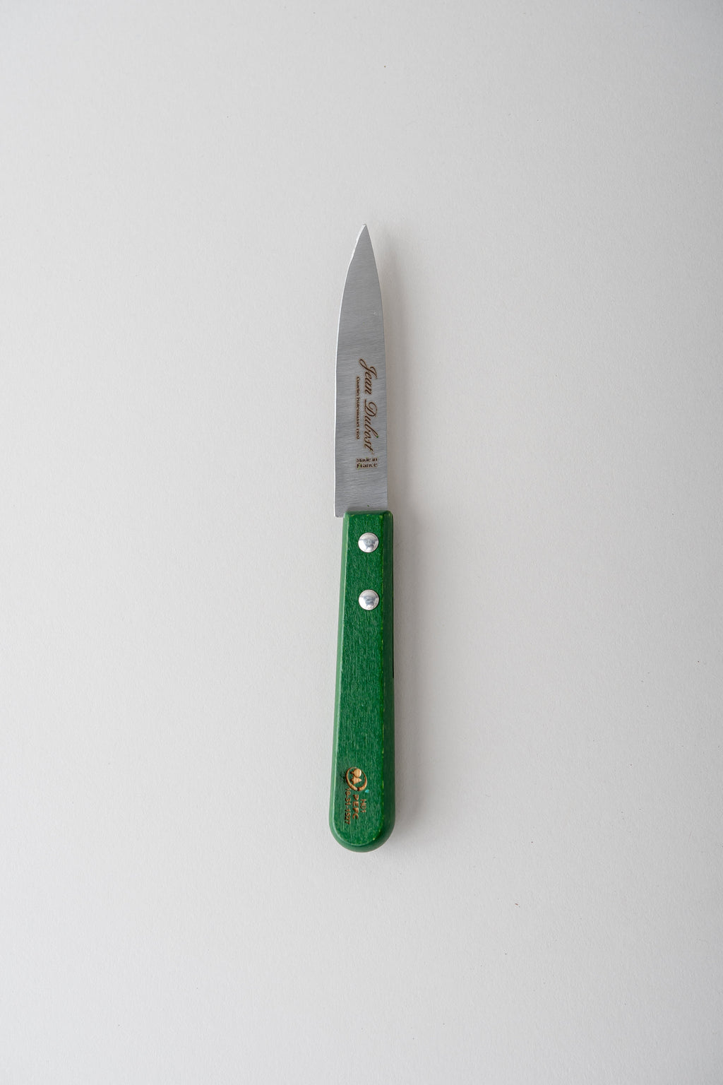 June Paring Knife with Beechwood Handle - Green