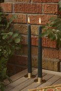 Hand Dipped Taper Candles - 12" - Blue